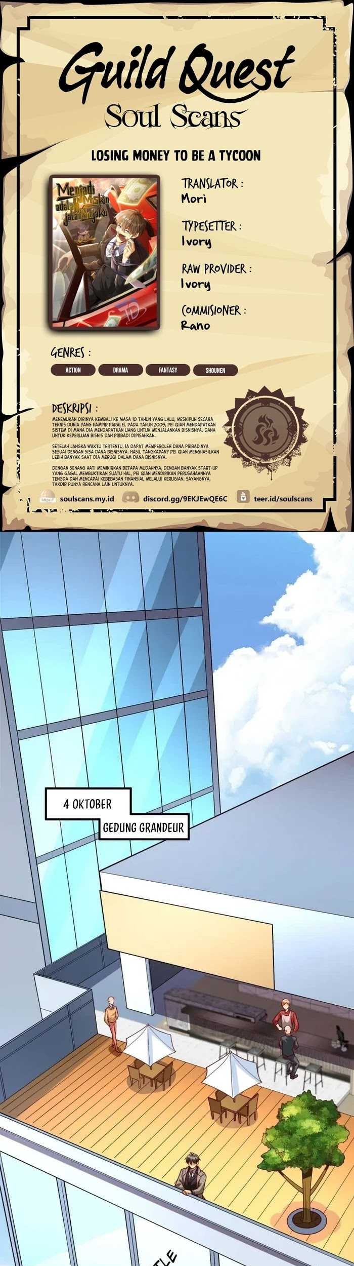 Losing Money to Be a Tycoon Chapter 135 - halaman 1