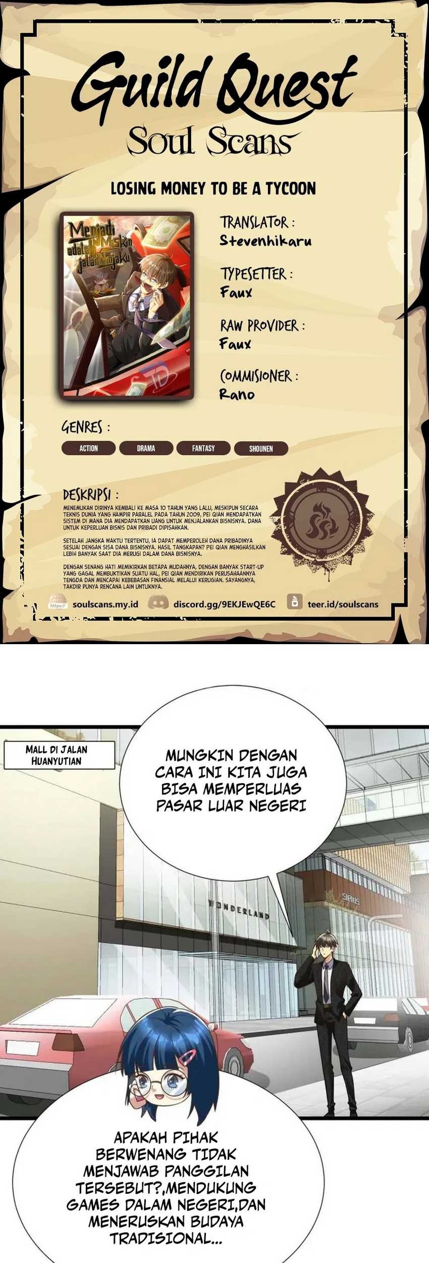Losing Money to Be a Tycoon Chapter 140 - halaman 1