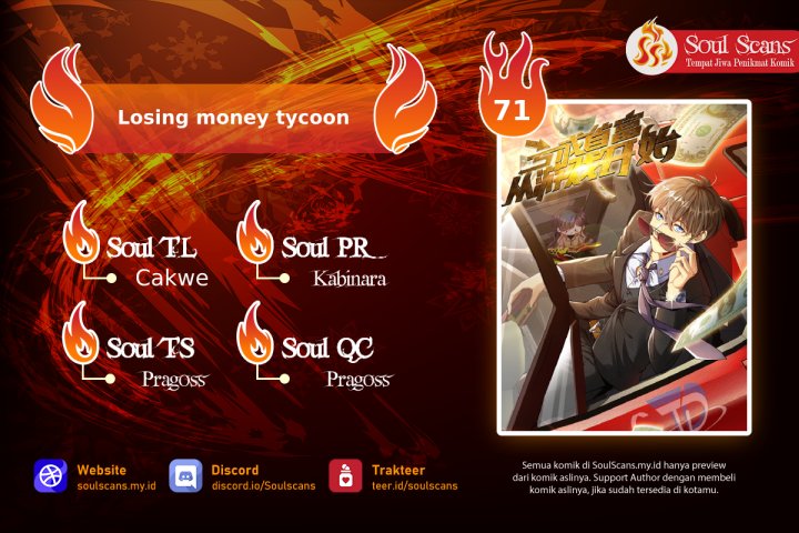 Losing Money to Be a Tycoon Chapter 71 - halaman 1