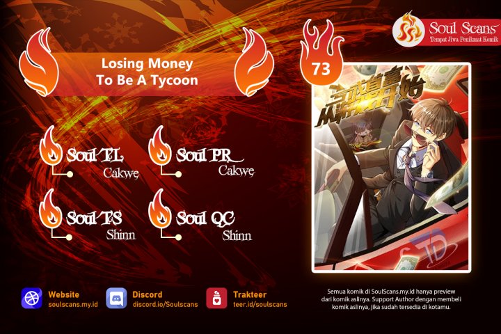 Losing Money to Be a Tycoon Chapter 73 - halaman 1