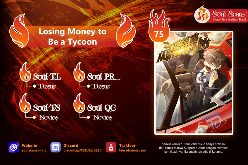 Losing Money to Be a Tycoon Chapter 75 - halaman 1
