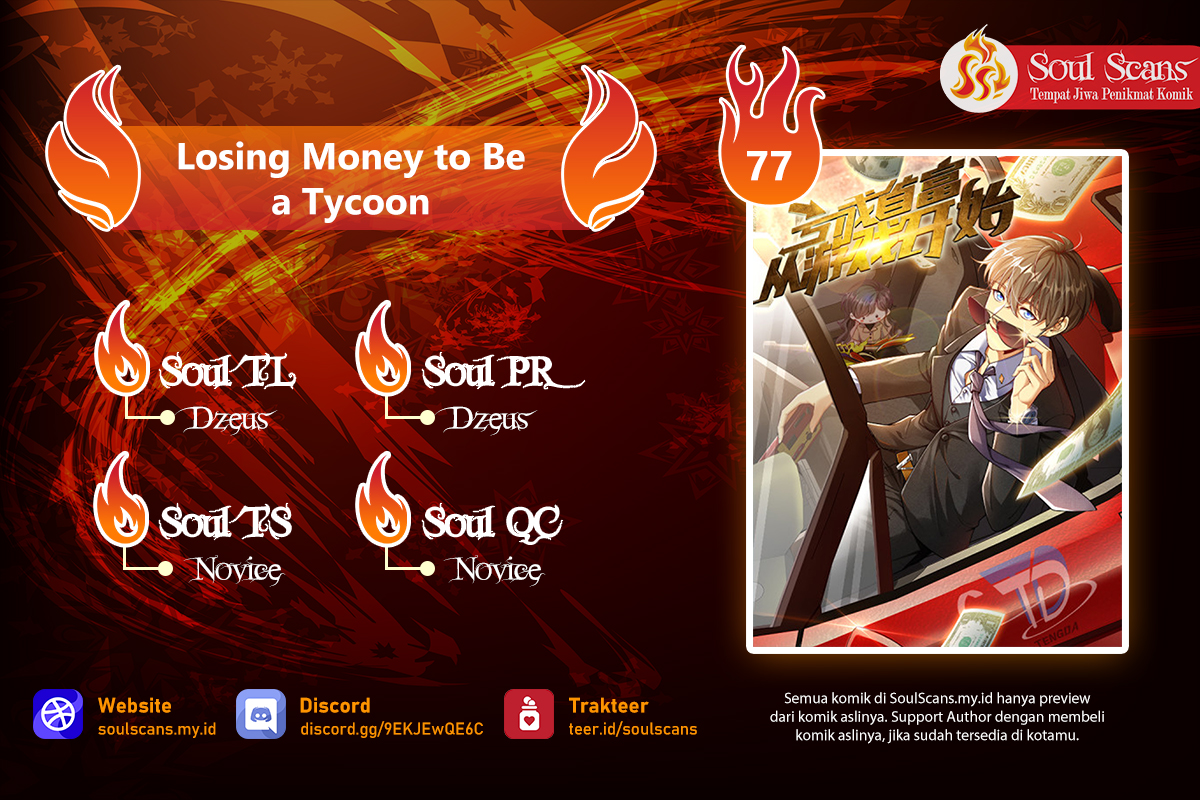 Losing Money to Be a Tycoon Chapter 77 - halaman 1