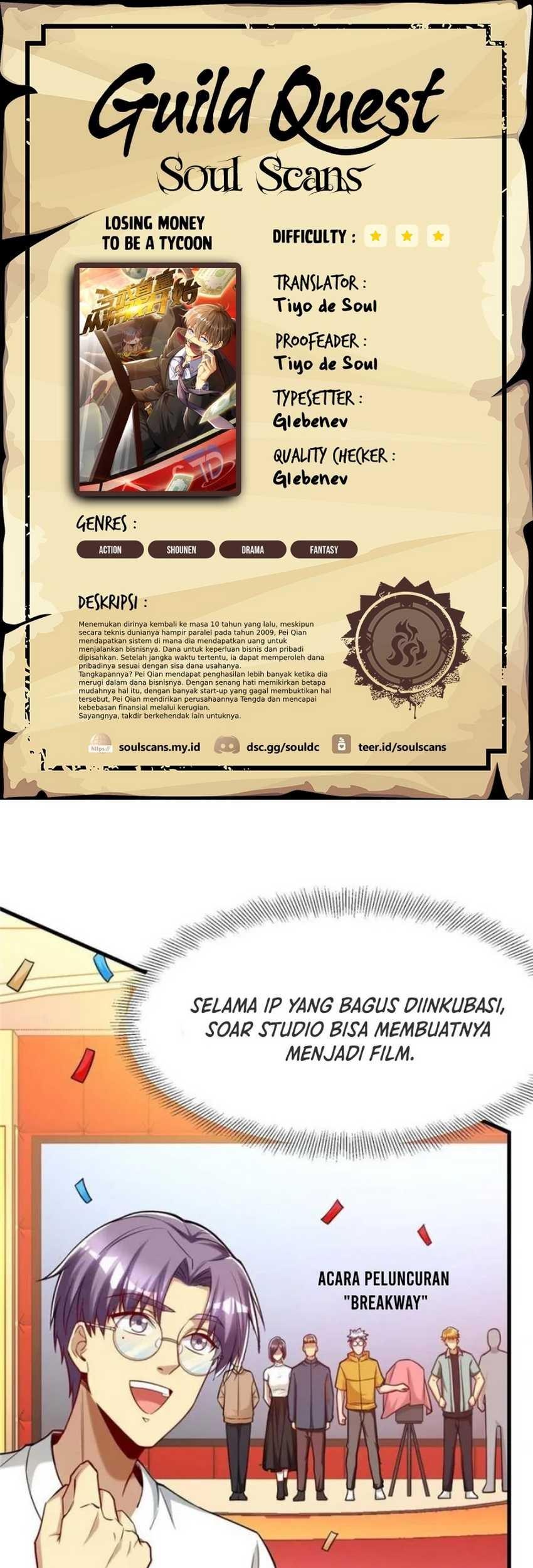 Losing Money to Be a Tycoon Chapter 92 - halaman 1