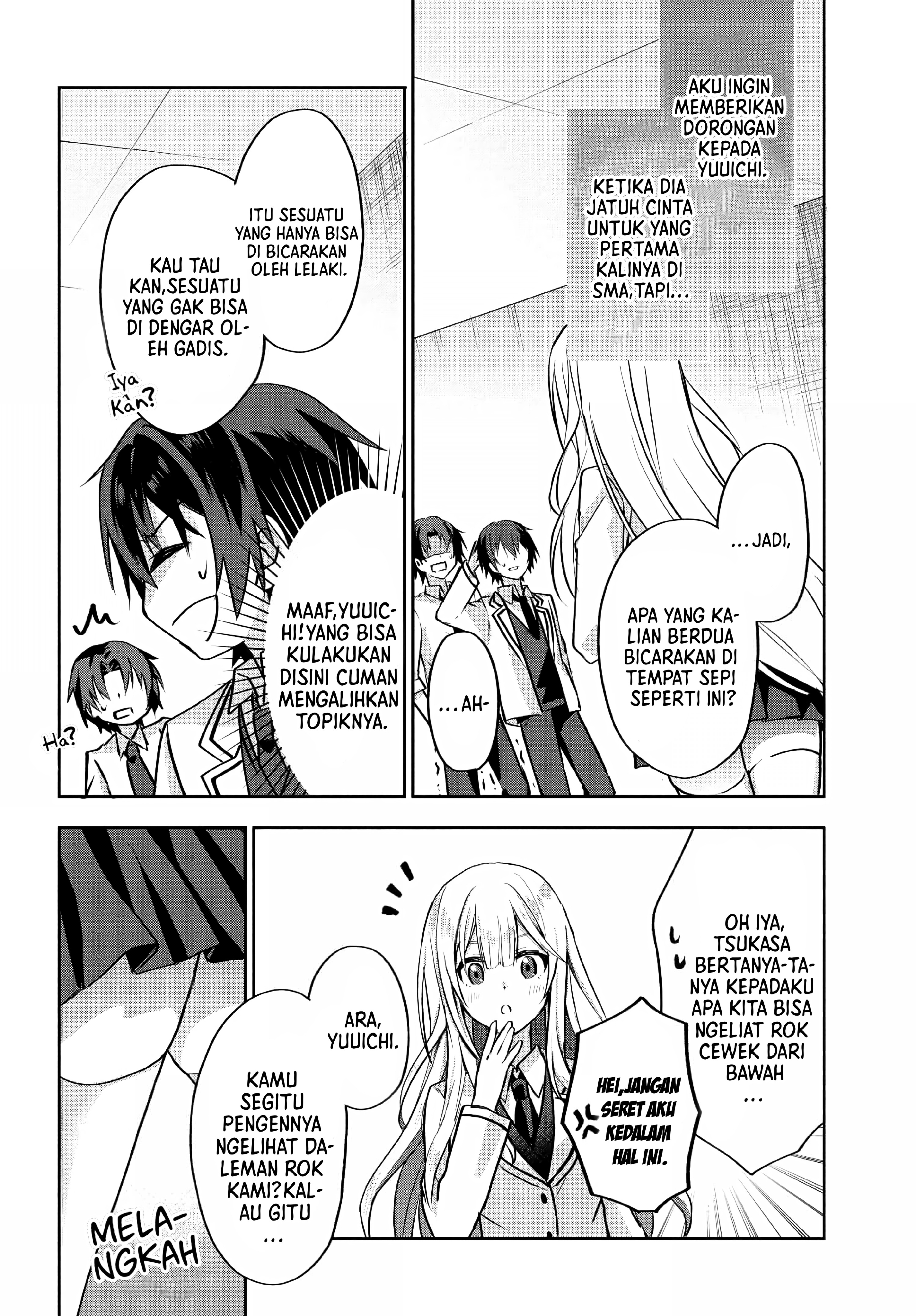 Love Comedy Manga ni Haitteshimatta node, Oshi no Make Heroine wo Zenryoku de Shiawase ni Suru Chapter 3.1 - halaman 9