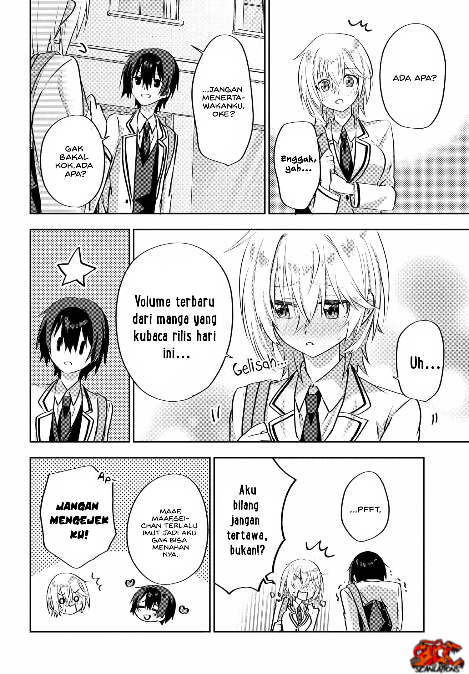 Love Comedy Manga ni Haitteshimatta node, Oshi no Make Heroine wo Zenryoku de Shiawase ni Suru Chapter 4.2 - halaman 10