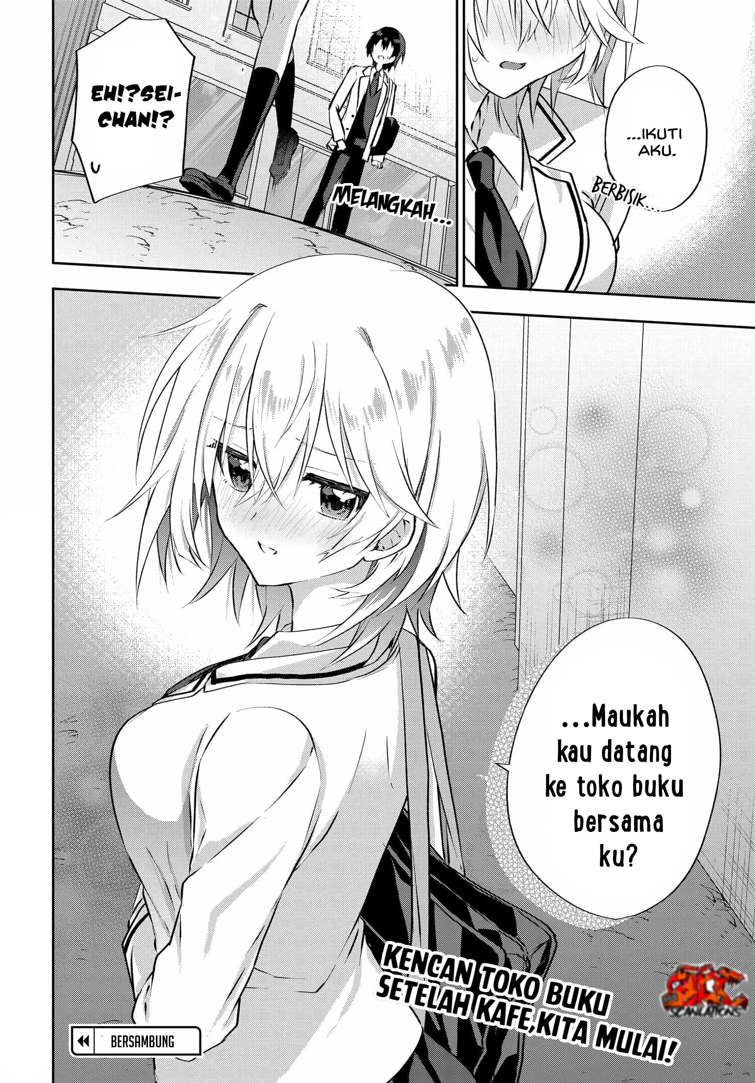 Love Comedy Manga ni Haitteshimatta node, Oshi no Make Heroine wo Zenryoku de Shiawase ni Suru Chapter 4.2 - halaman 12