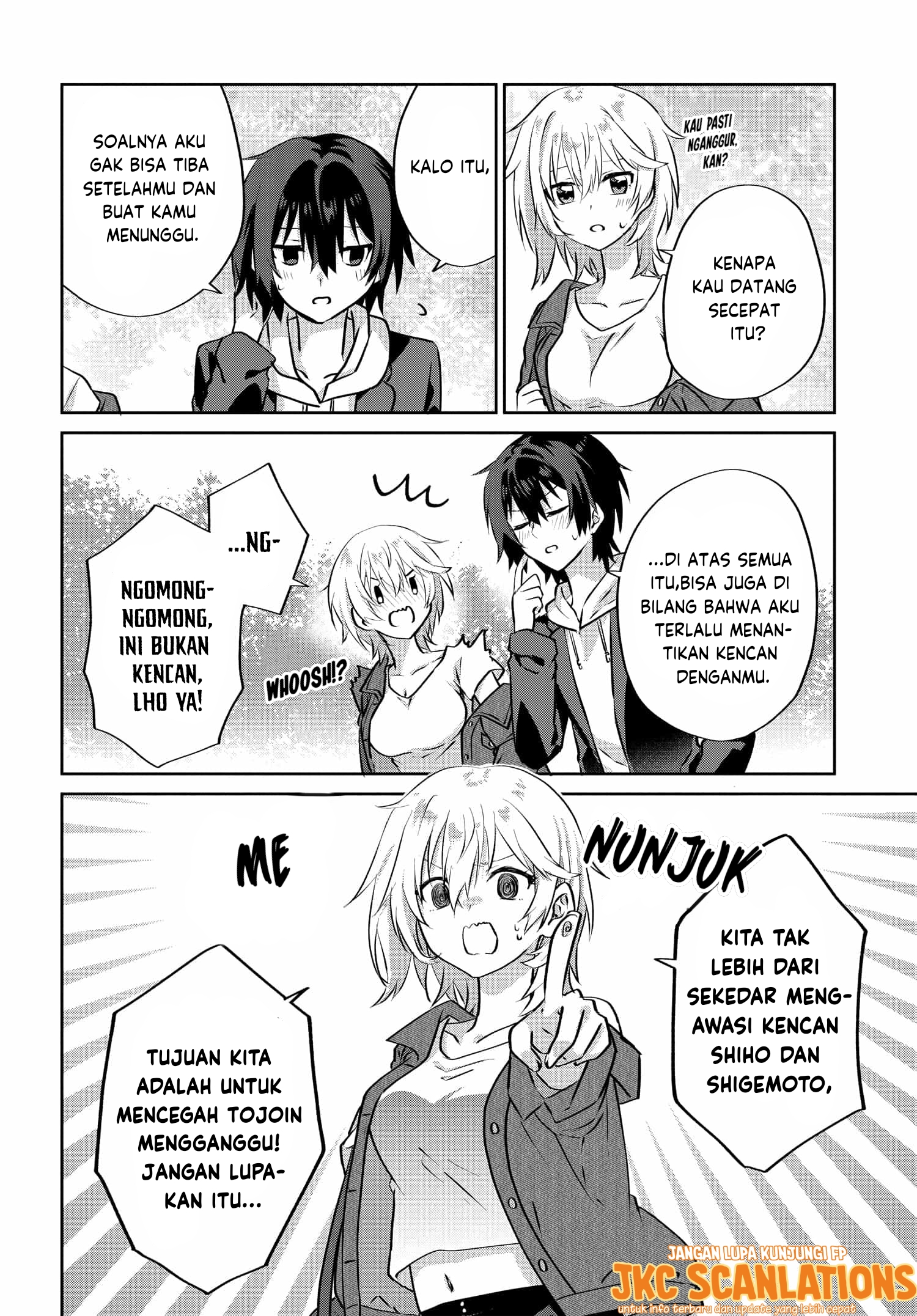 Love Comedy Manga ni Haitteshimatta node, Oshi no Make Heroine wo Zenryoku de Shiawase ni Suru Chapter 6.1 - halaman 13