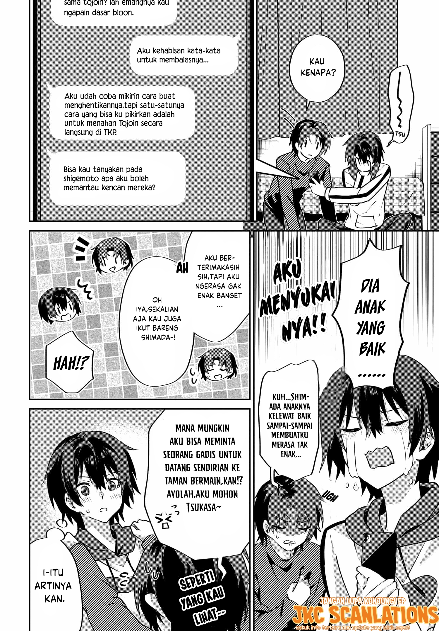 Love Comedy Manga ni Haitteshimatta node, Oshi no Make Heroine wo Zenryoku de Shiawase ni Suru Chapter 6.1 - halaman 7