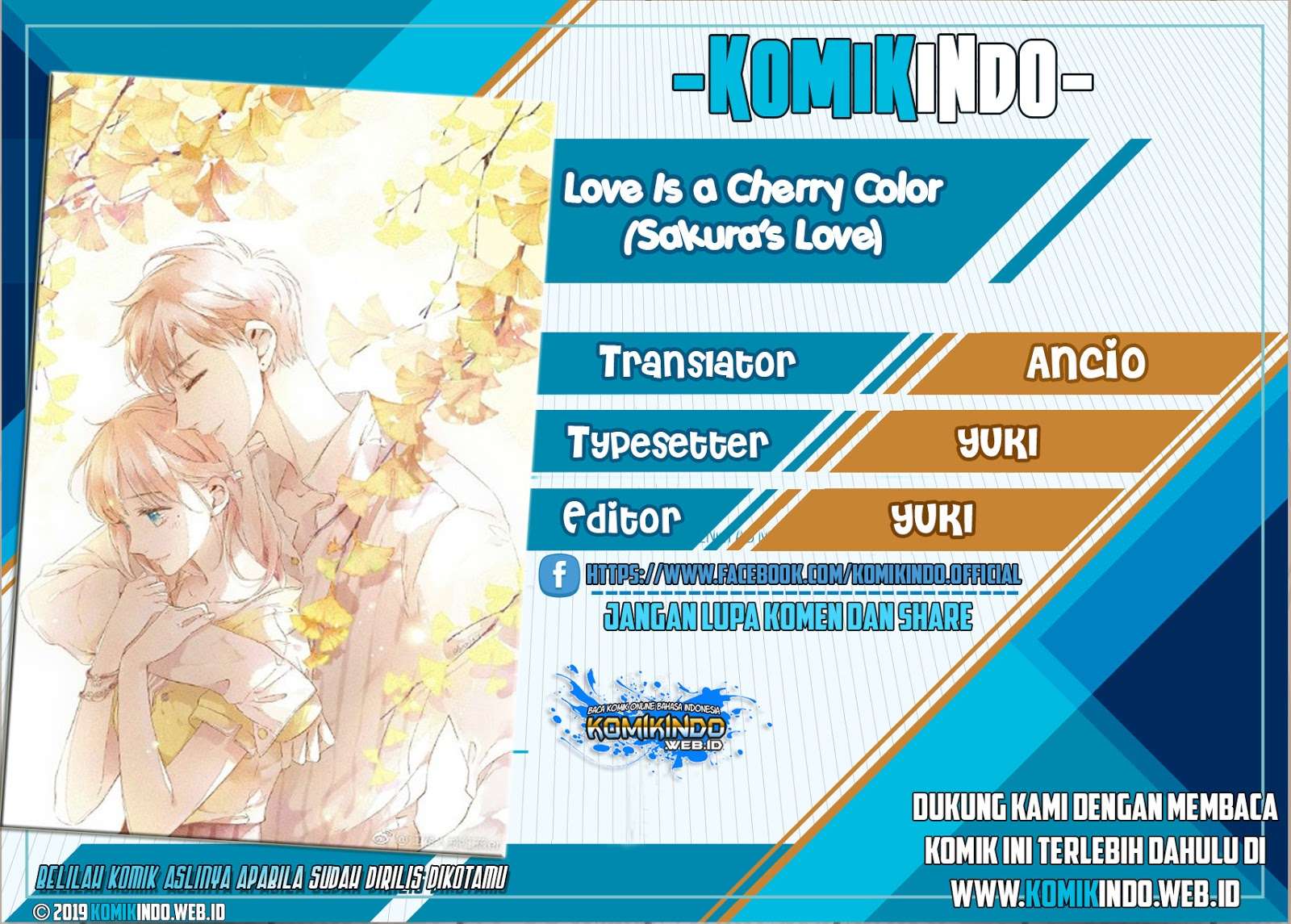 Love is a Cherry Color Chapter 3 - halaman 1