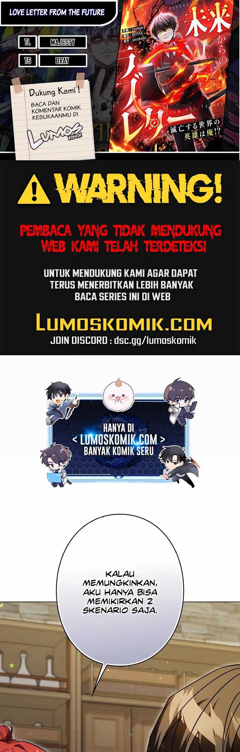 Love Letter From The Future Chapter 34 - halaman 1