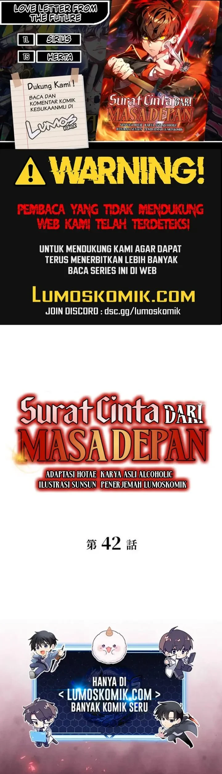 Love Letter From The Future Chapter 42 - halaman 1