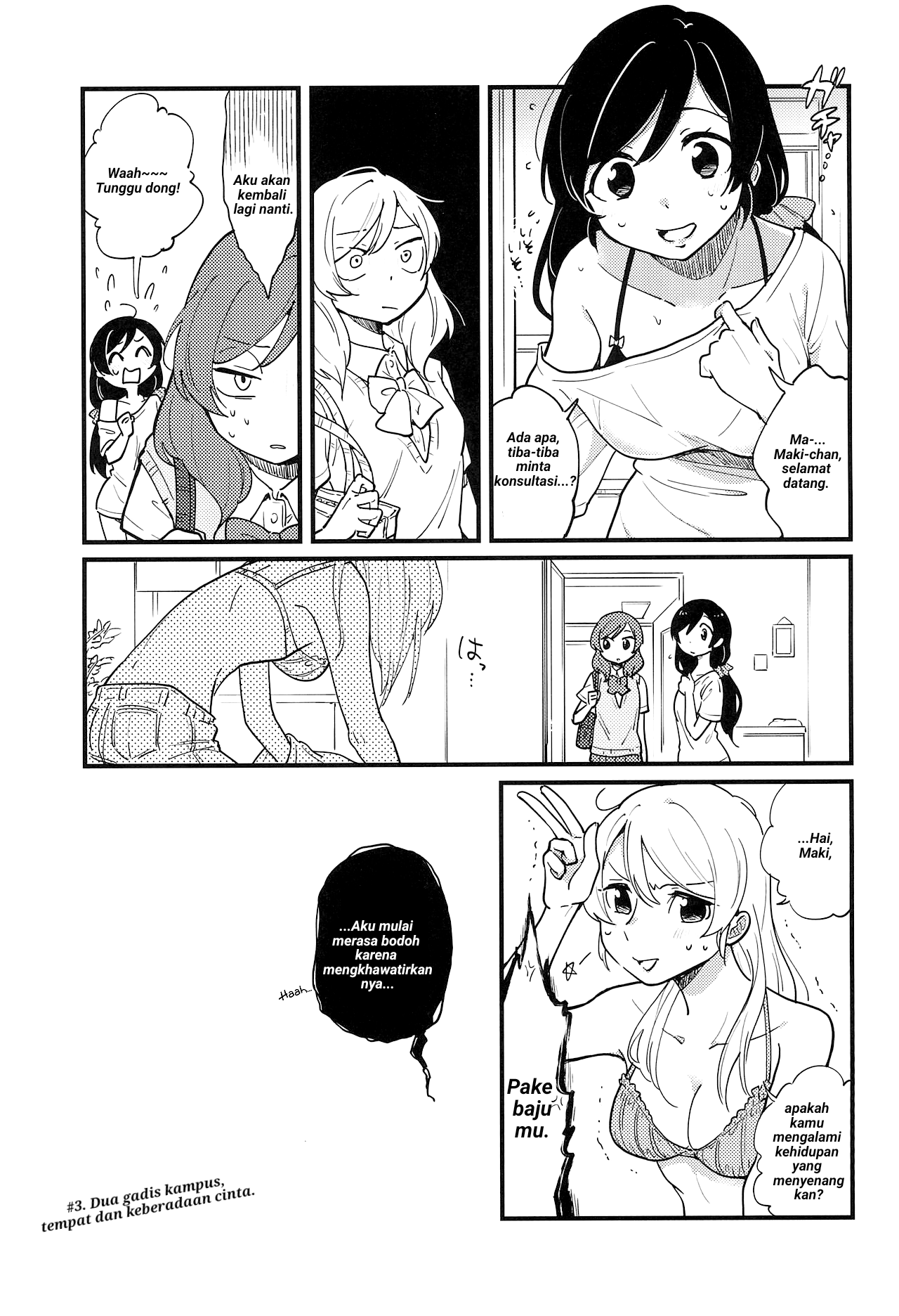 Love Live! - ENDLESS LOVE PARADE (Doujinshi) Chapter 0 - halaman 10