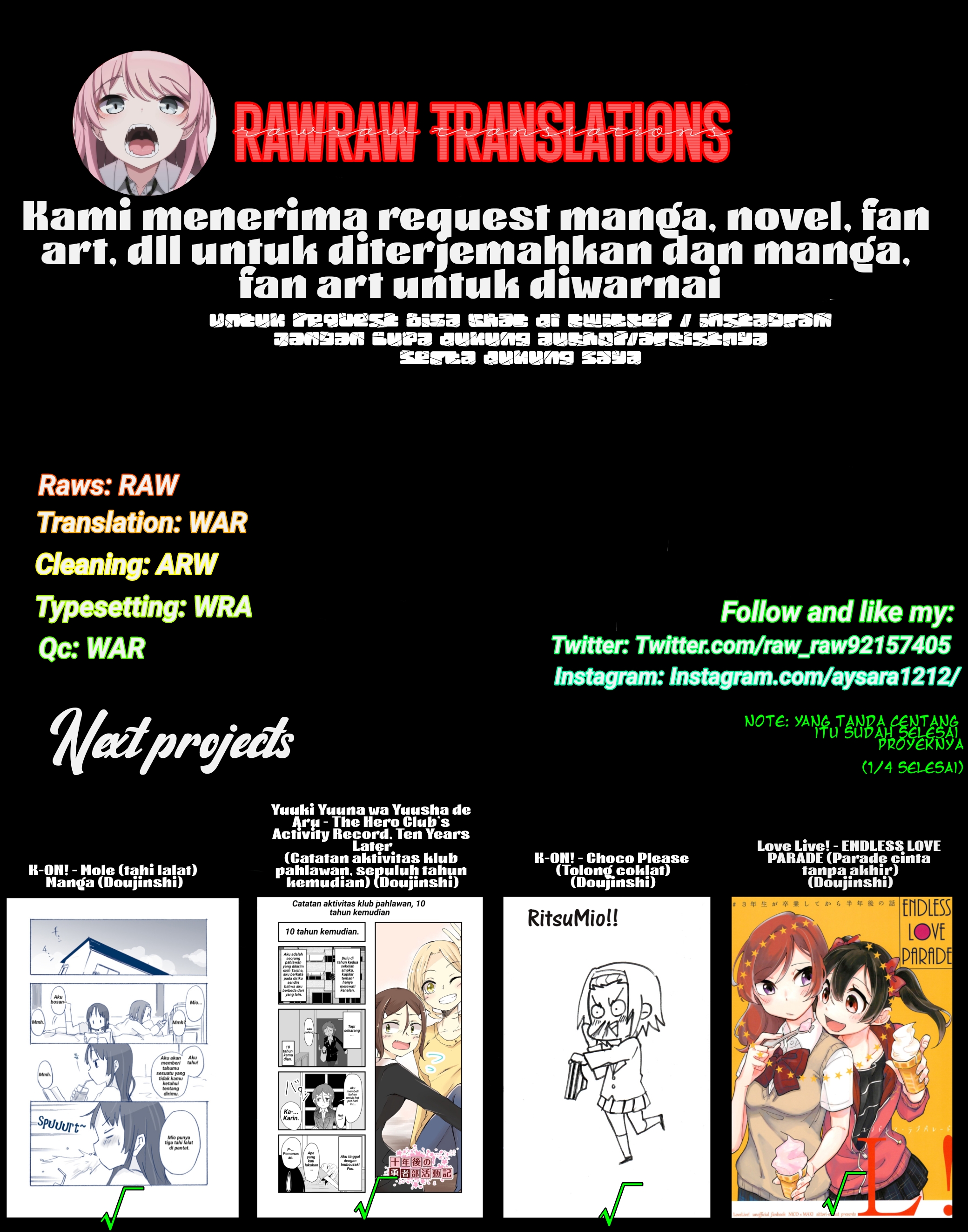 Love Live! - ENDLESS LOVE PARADE (Doujinshi) Chapter 0 - halaman 27