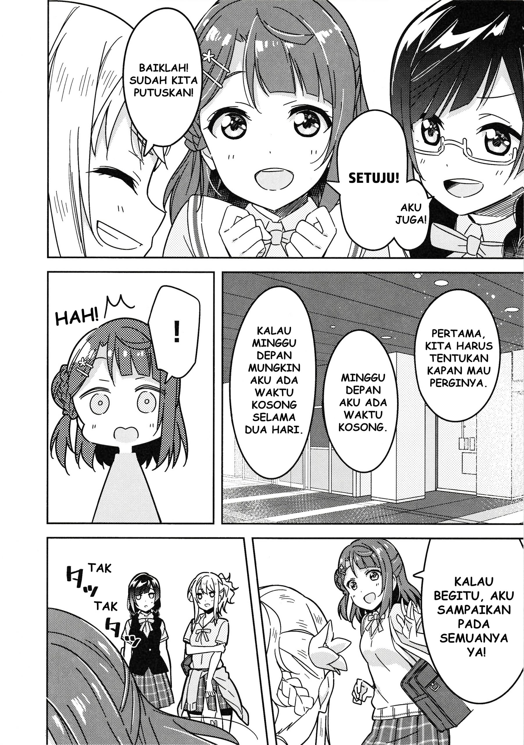 Love Live! Nijigasaki Gakuen School Idol Doukoukai: Kizuna Comic Book Chapter 1 - halaman 18