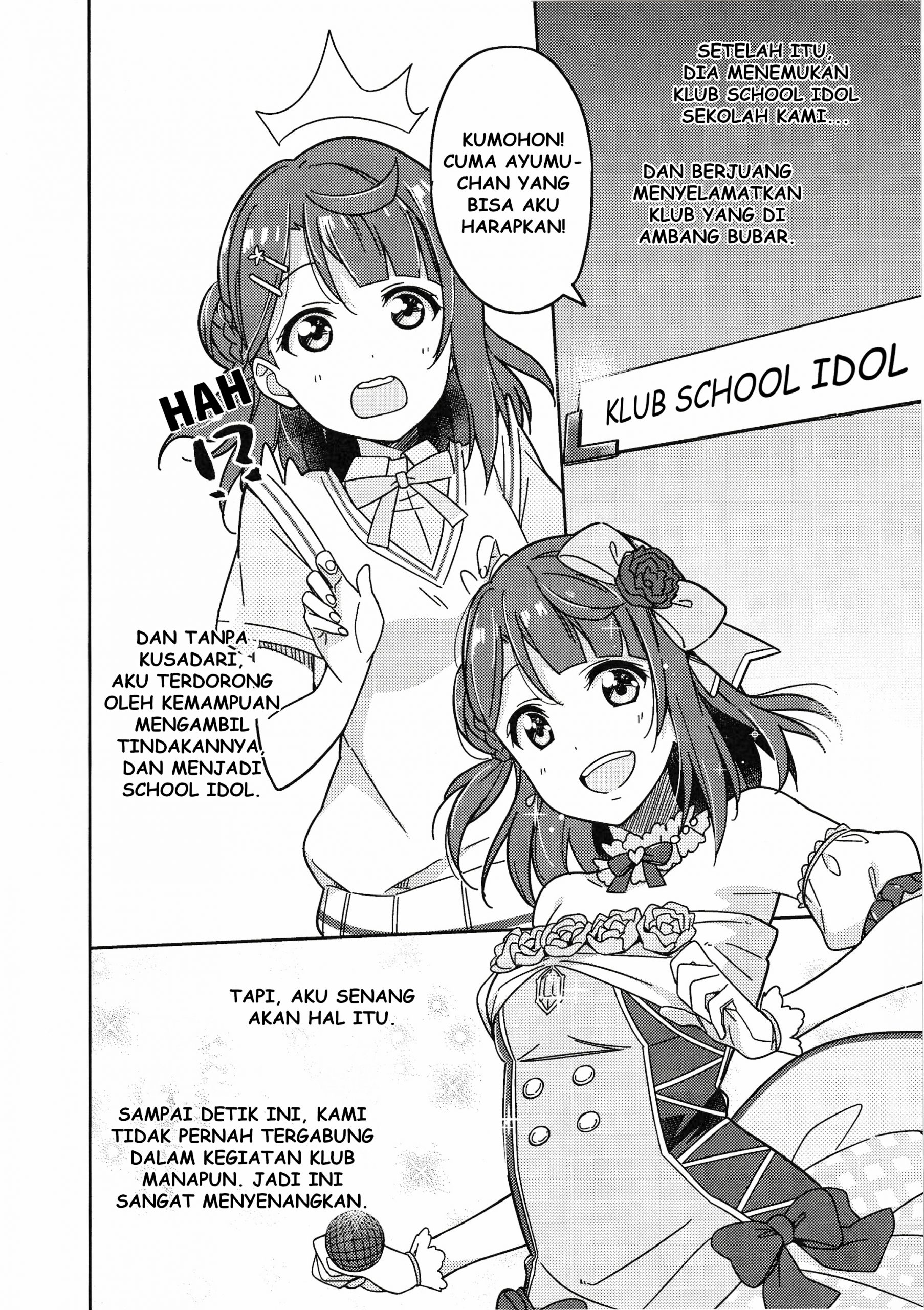 Love Live! Nijigasaki Gakuen School Idol Doukoukai: Kizuna Comic Book Chapter 1 - halaman 8
