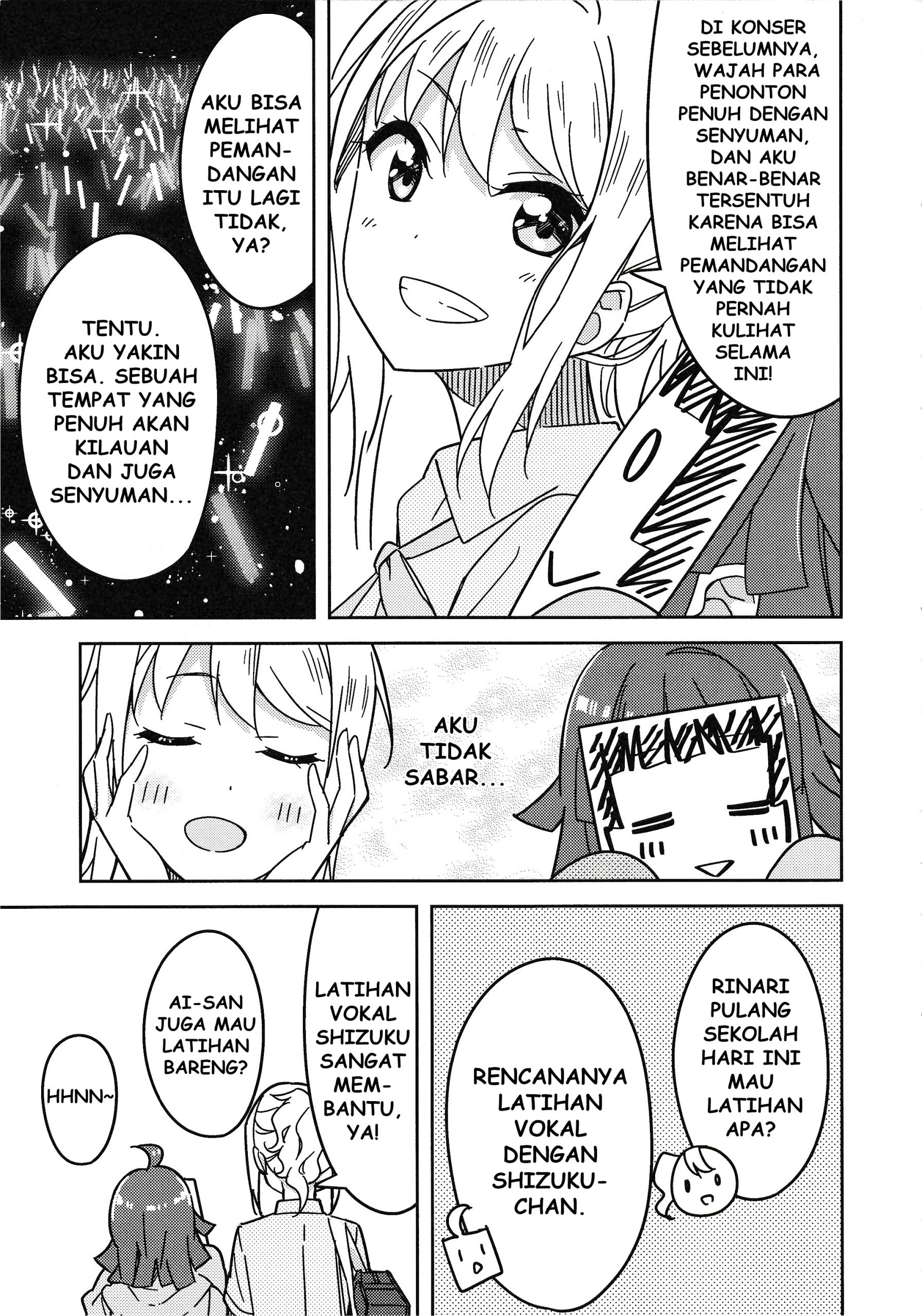 Love Live! Nijigasaki Gakuen School Idol Doukoukai: Kizuna Comic Book Chapter 3 - halaman 15