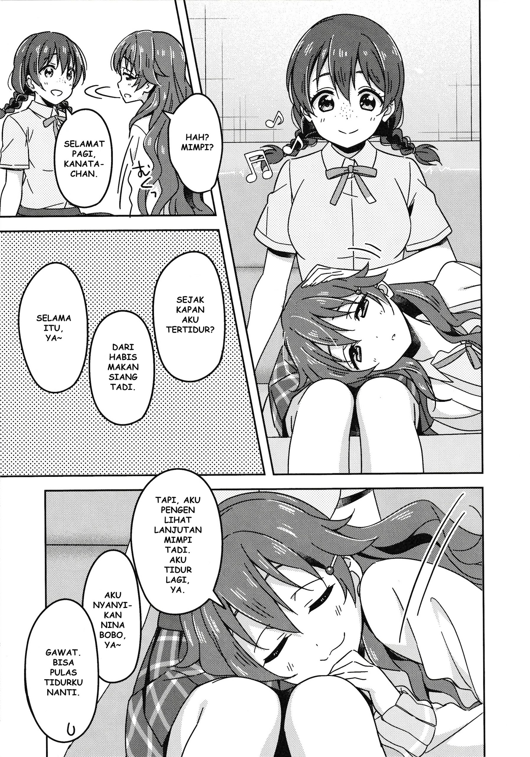 Love Live! Nijigasaki Gakuen School Idol Doukoukai: Kizuna Comic Book Chapter 7 - halaman 27