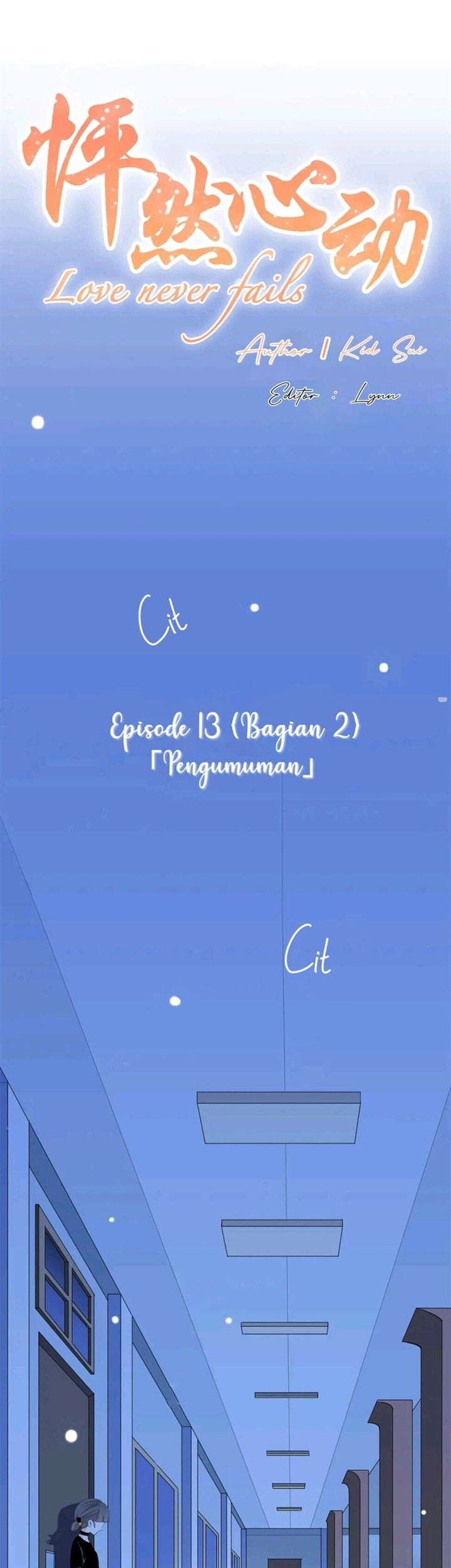Love Never Fails Chapter 13.2 - halaman 2