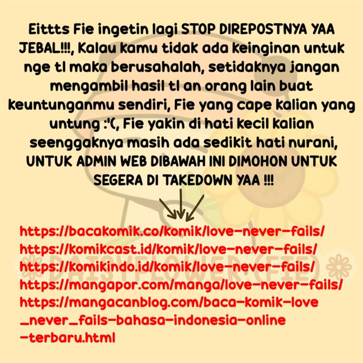 Love Never Fails Chapter 22 - halaman 48
