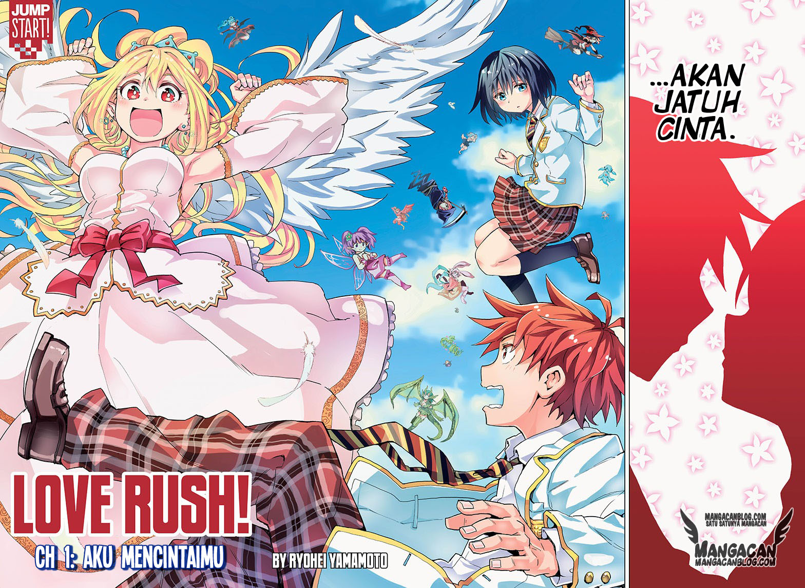 Love Rush! Chapter 1 - halaman 2
