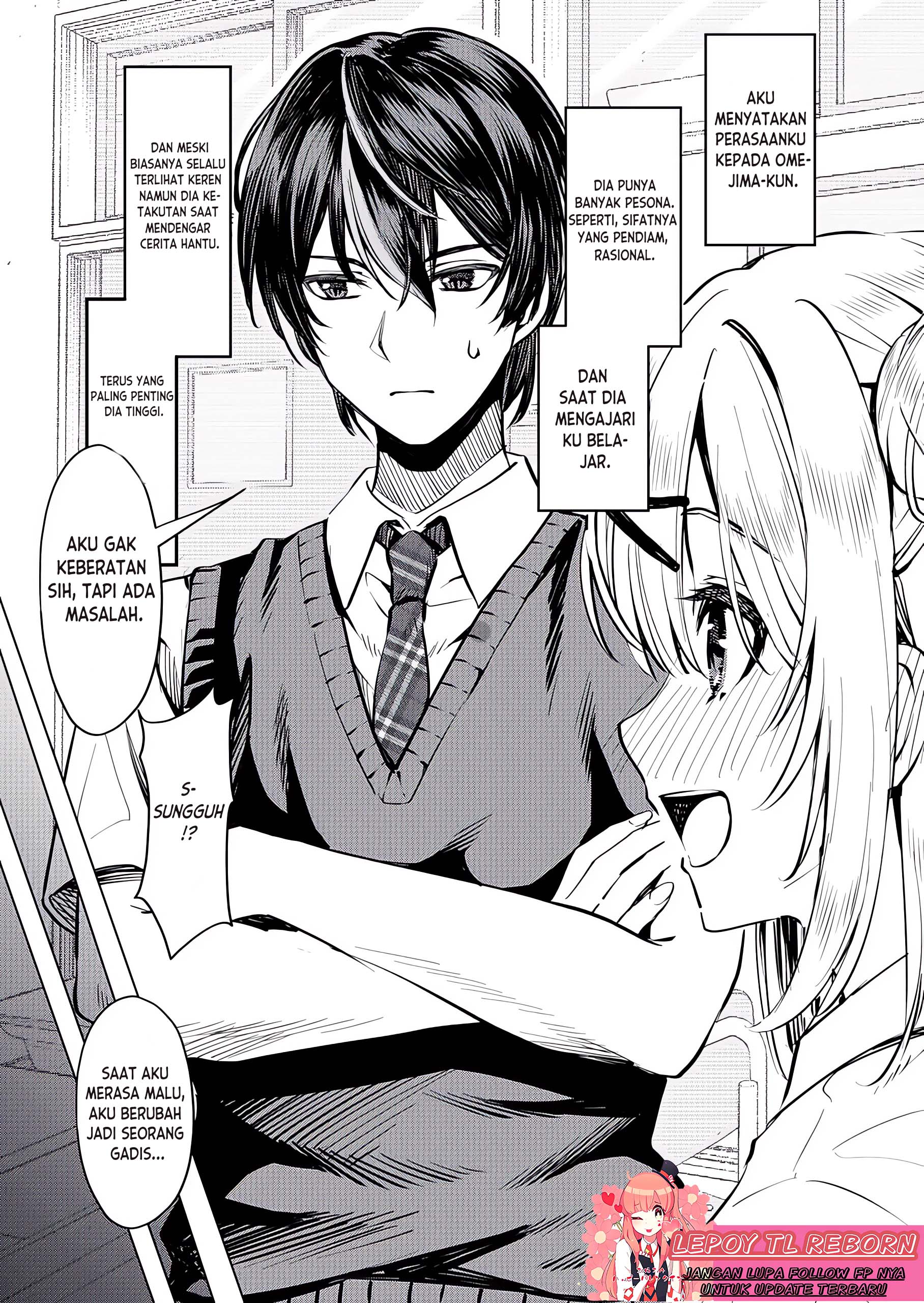 Love Situations of People Who Change Genders When Embarrassed Chapter 1 - halaman 3