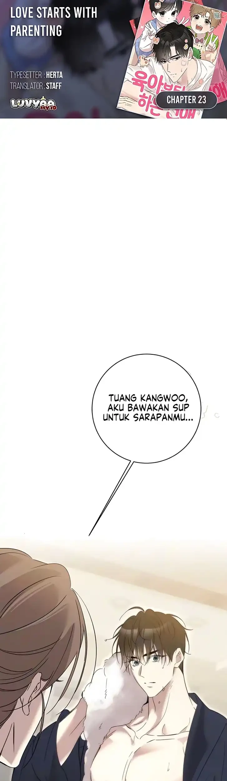 Love Starts with Parenting Chapter 23 - halaman 1
