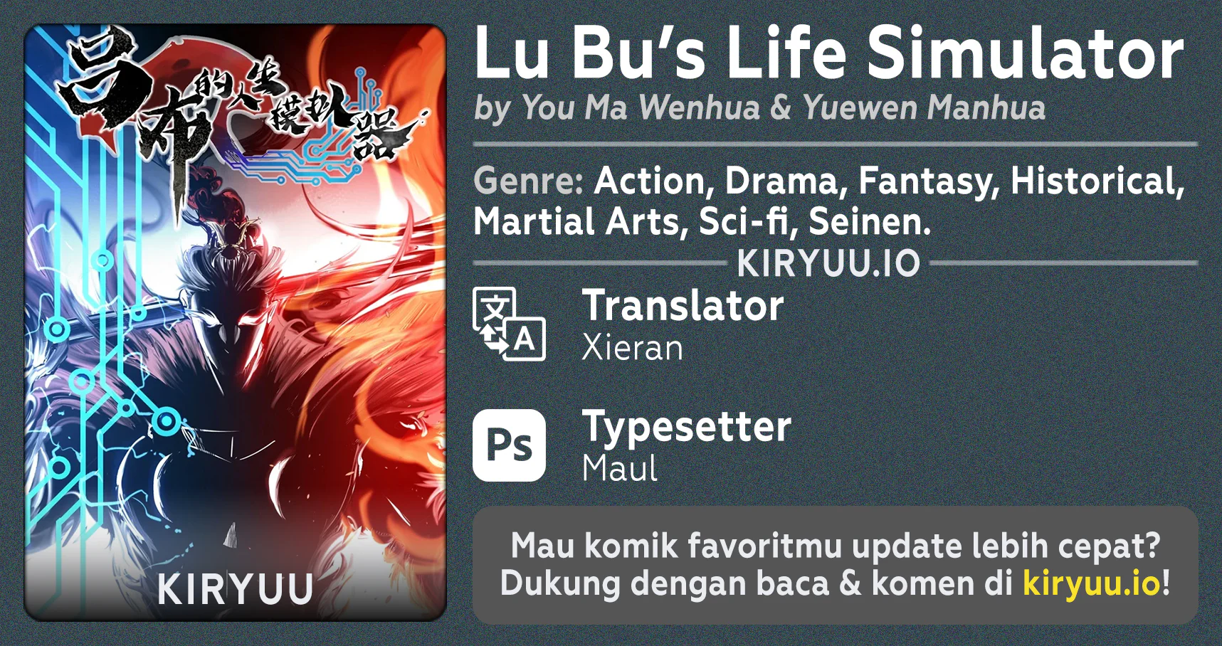 Lu Bu’s Life Simulator Chapter 152 - halaman 1