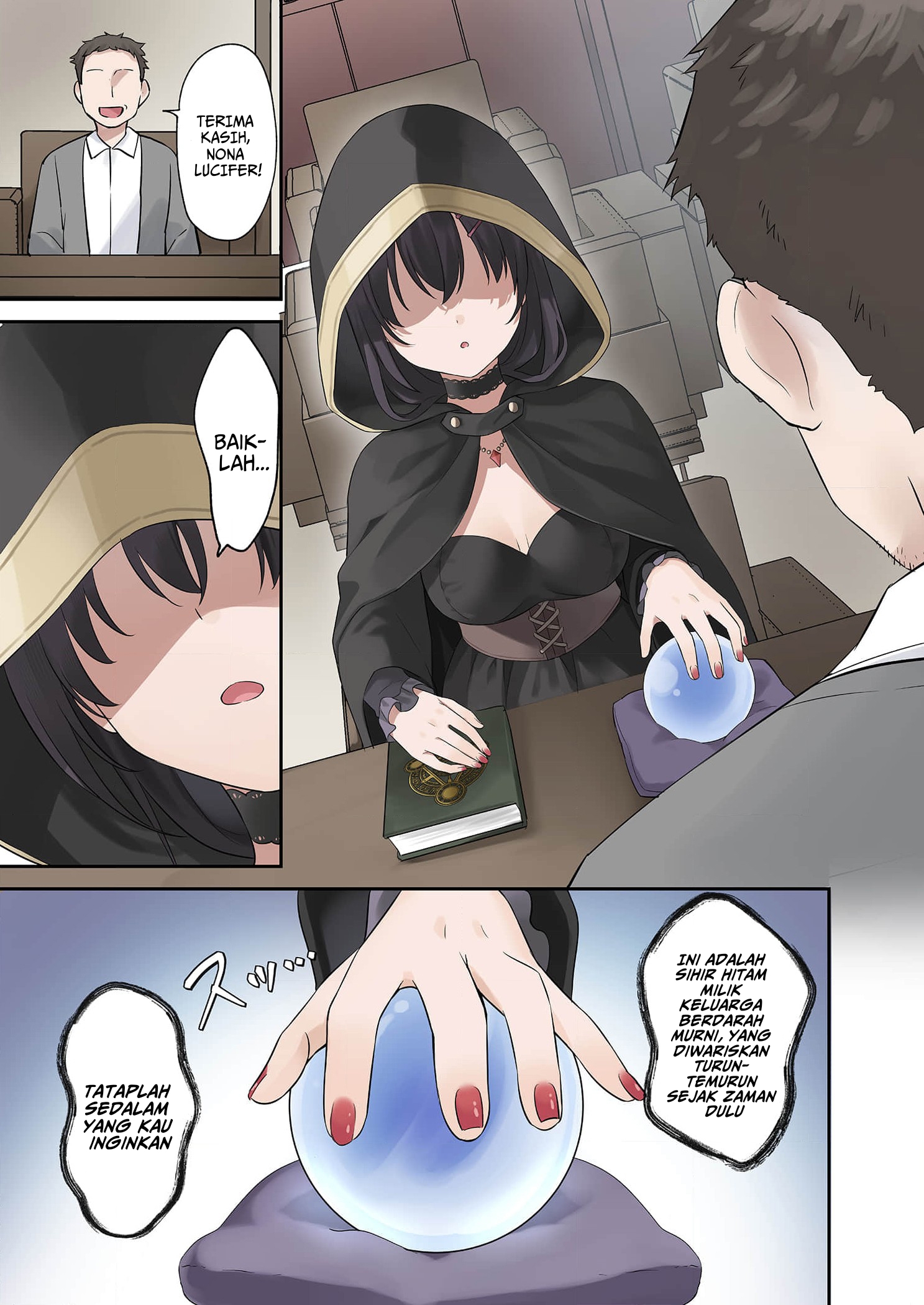 Lying Girlfriend Kagemori-san Chapter 1 - halaman 10