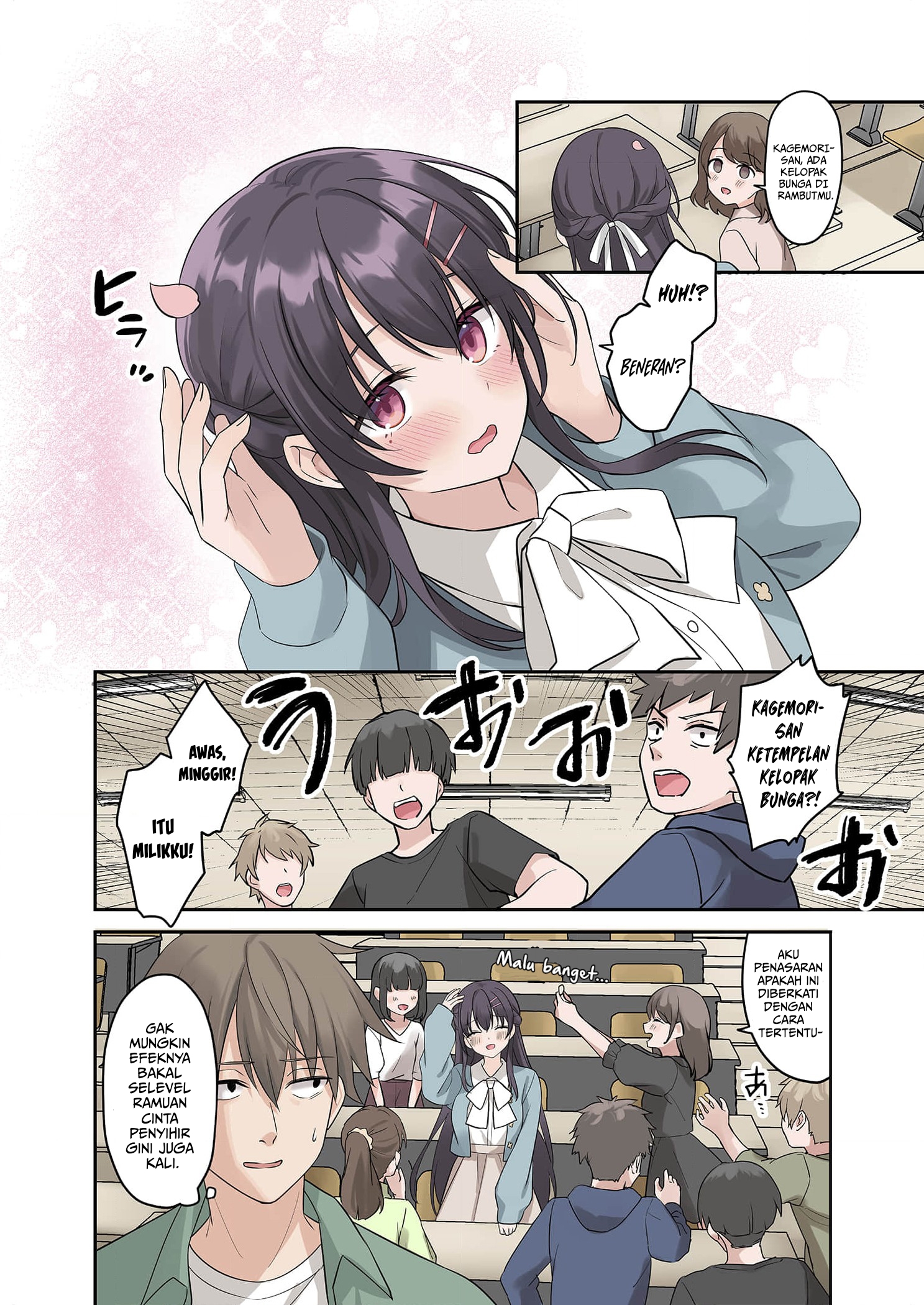 Lying Girlfriend Kagemori-san Chapter 1 - halaman 5