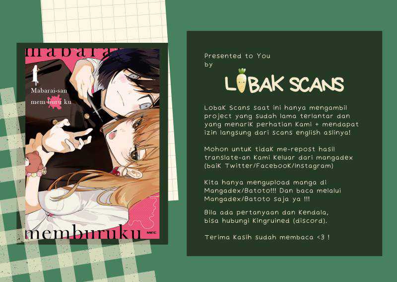 Mabarai-san Hunts Me Down Chapter 7 - halaman 22