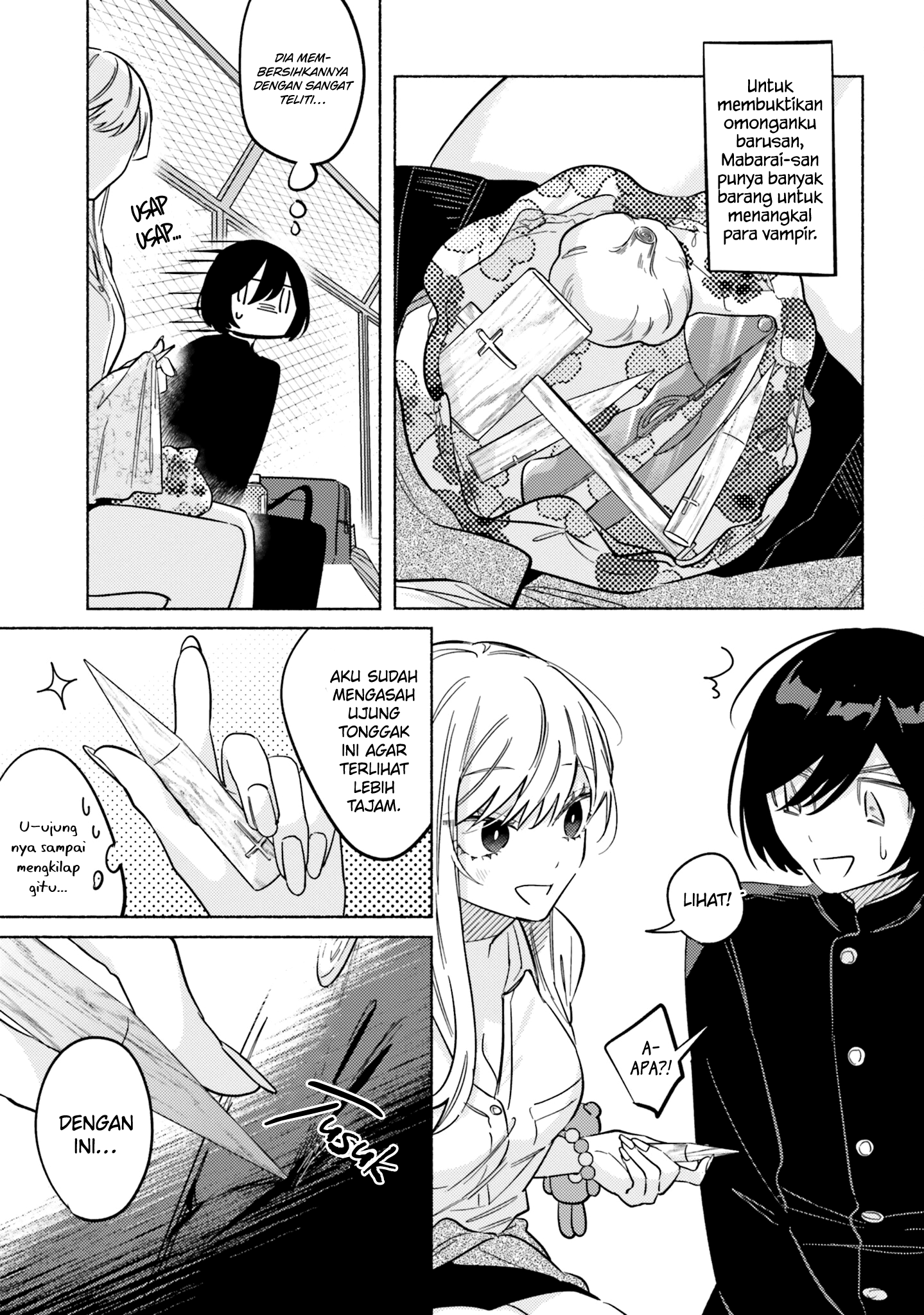 Mabarai-san wa Boku wo Karitai Chapter 6 - halaman 10