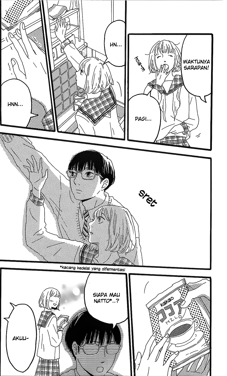 Machida-kun no Sekai Chapter 1 - halaman 12