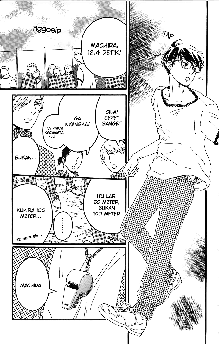 Machida-kun no Sekai Chapter 1 - halaman 20