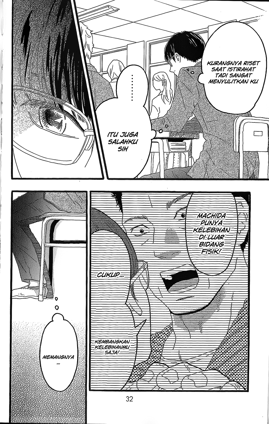 Machida-kun no Sekai Chapter 1 - halaman 29