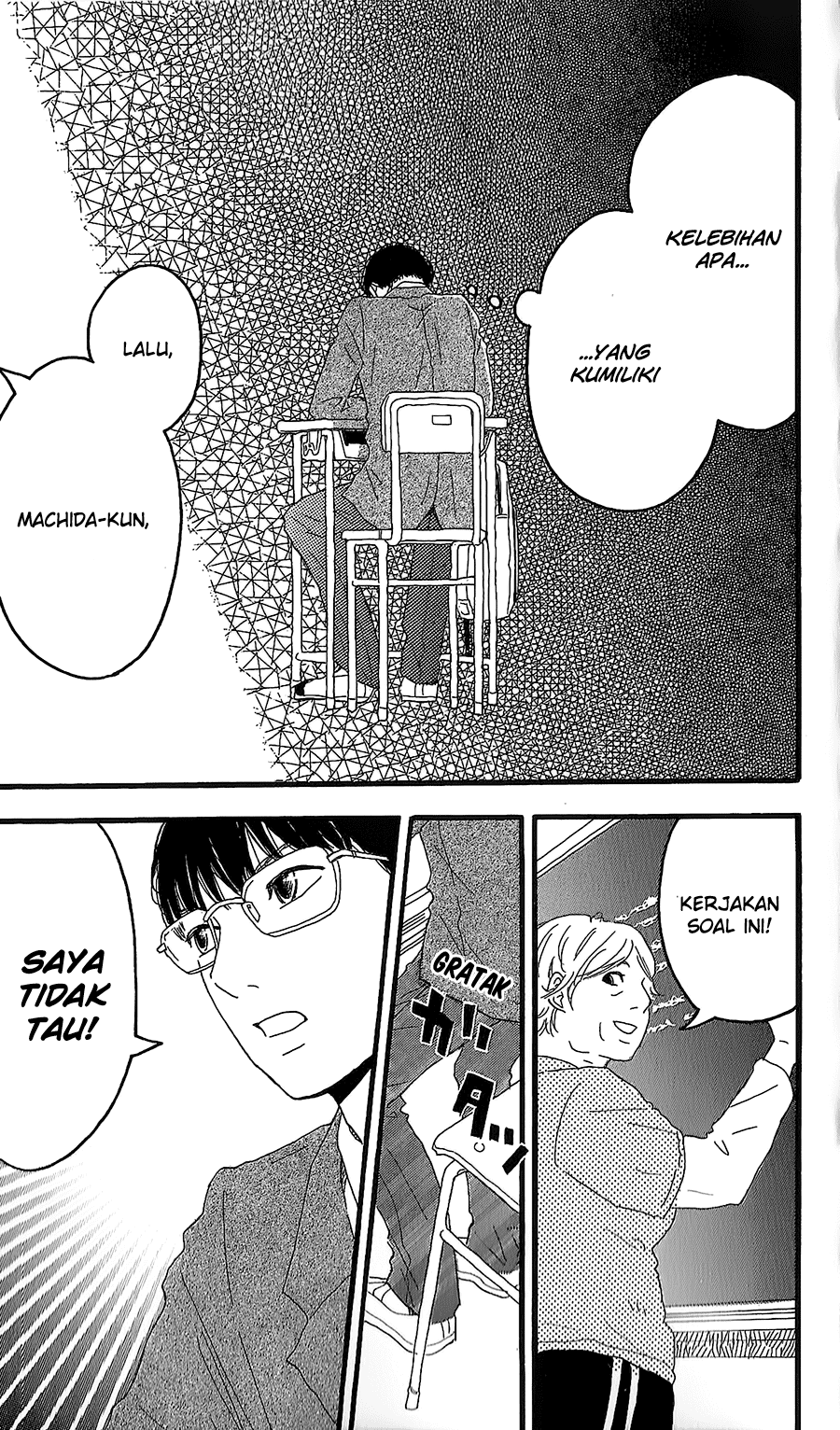 Machida-kun no Sekai Chapter 1 - halaman 30