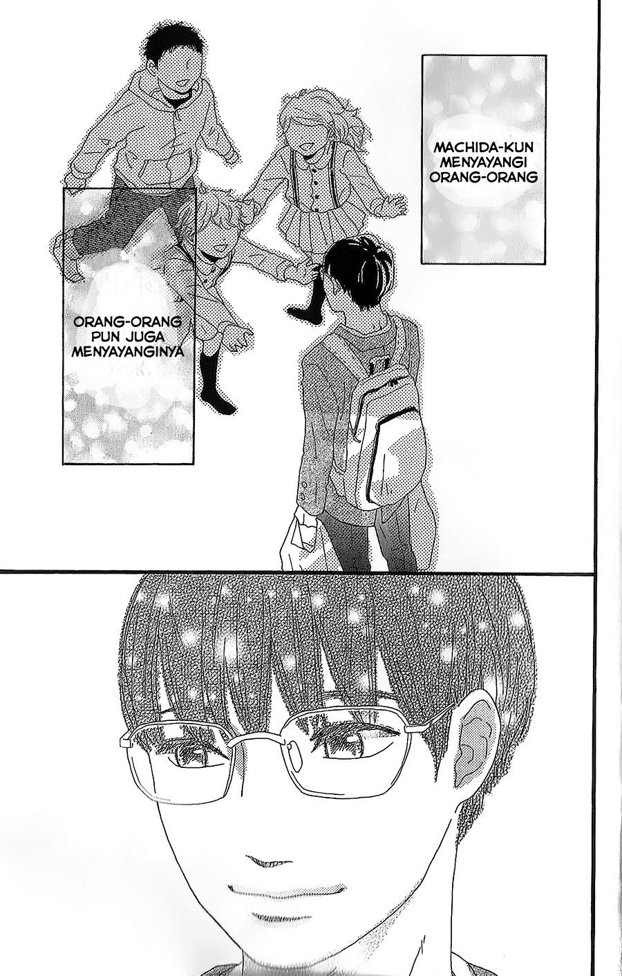 Machida-kun no Sekai Chapter 1 - halaman 38