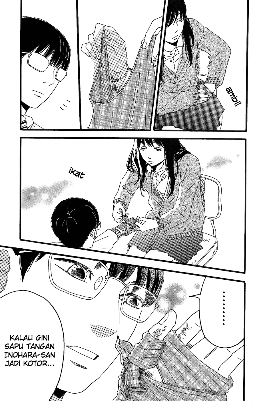 Machida-kun no Sekai Chapter 2 - halaman 12