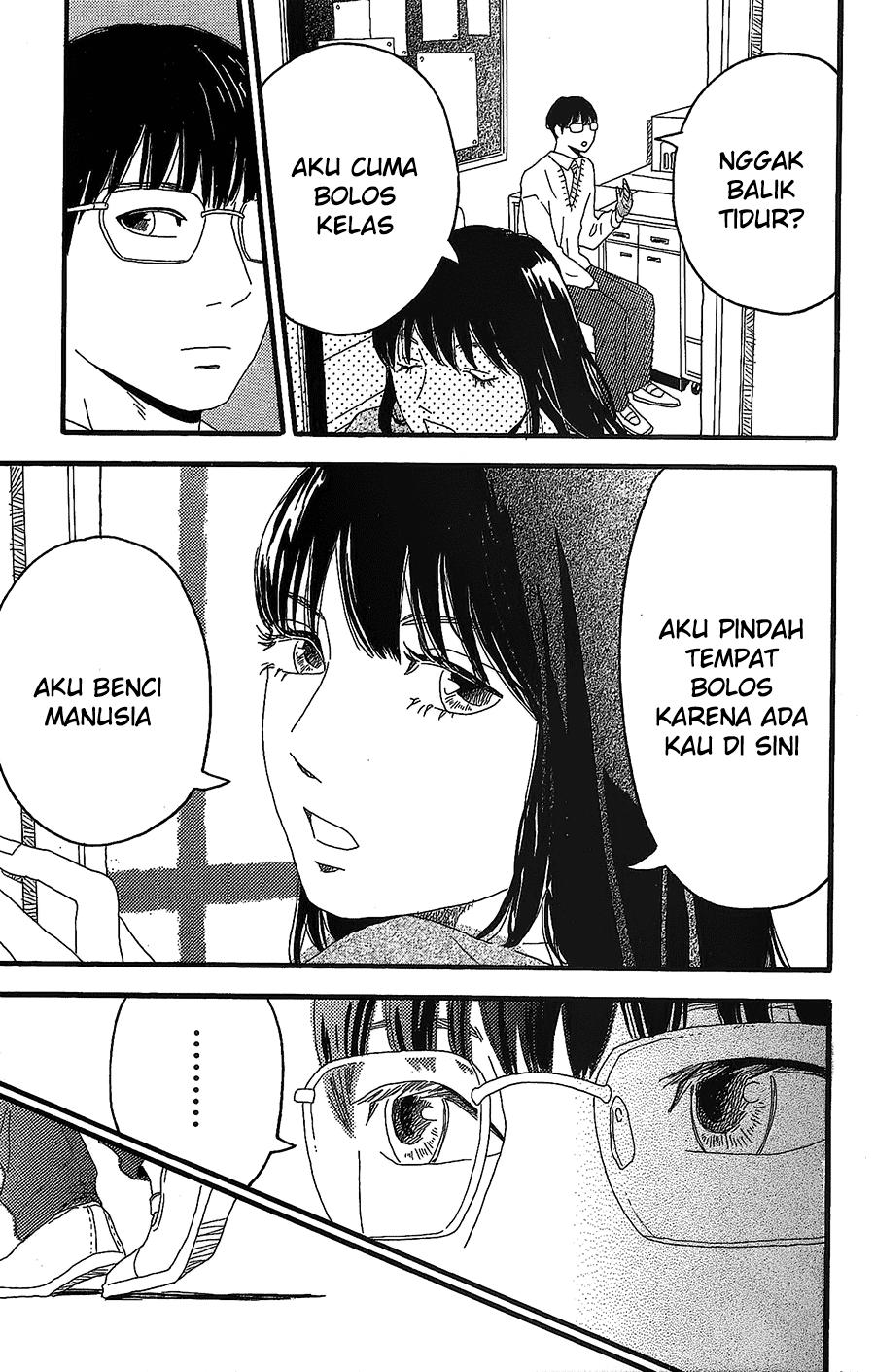 Machida-kun no Sekai Chapter 2 - halaman 14