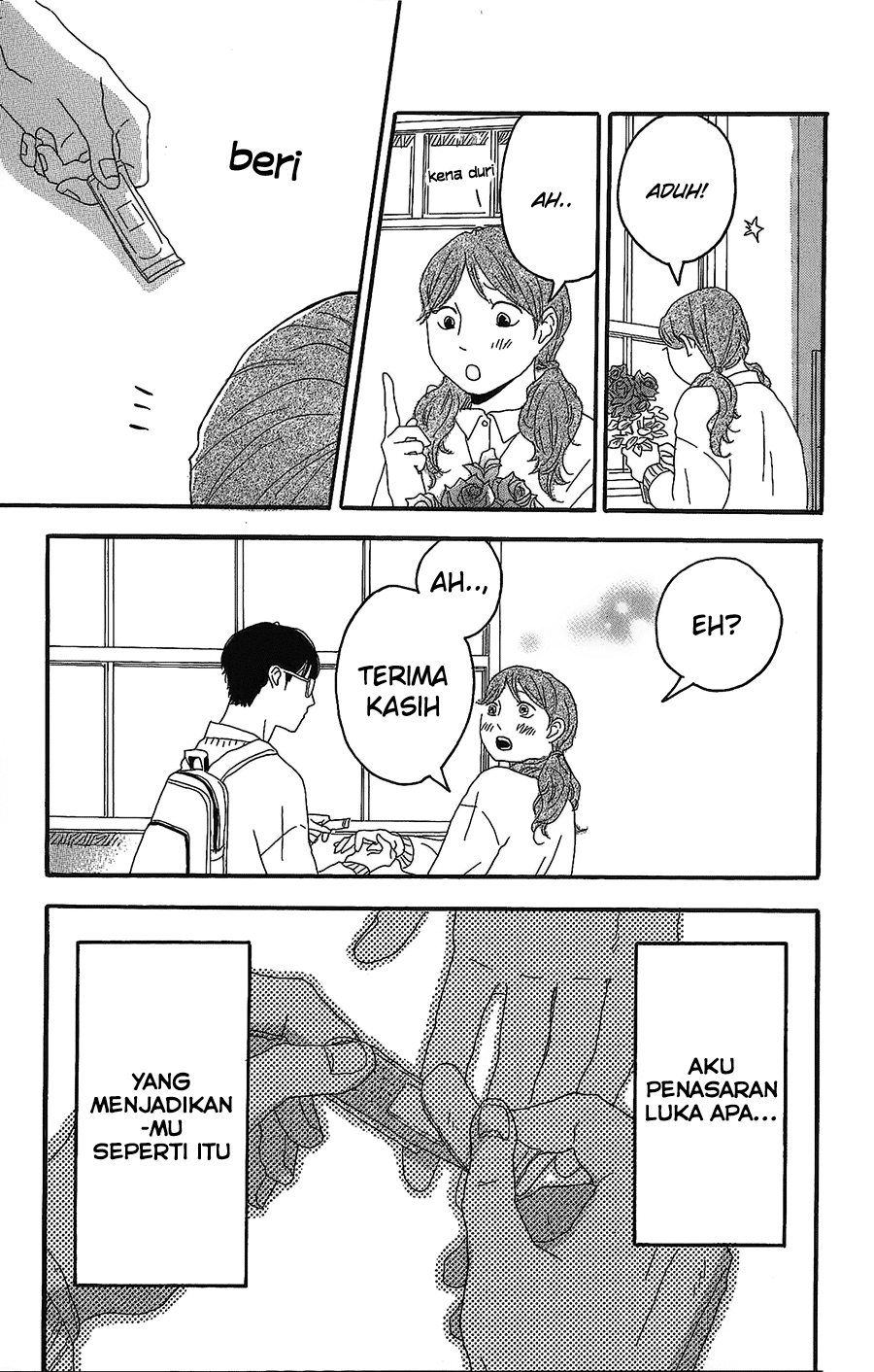 Machida-kun no Sekai Chapter 2 - halaman 24