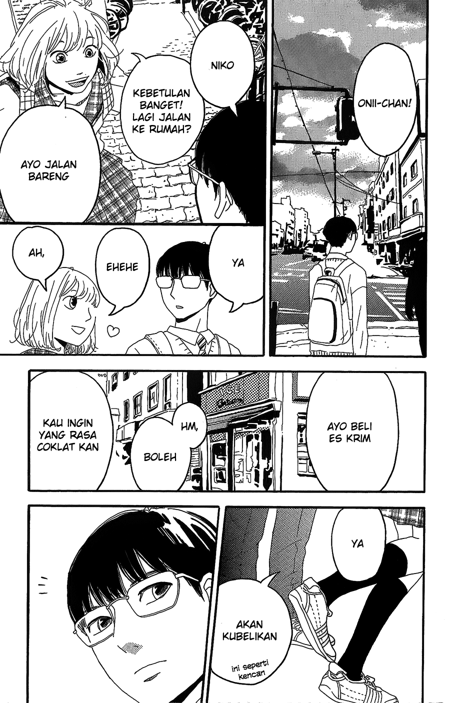 Machida-kun no Sekai Chapter 2 - halaman 26