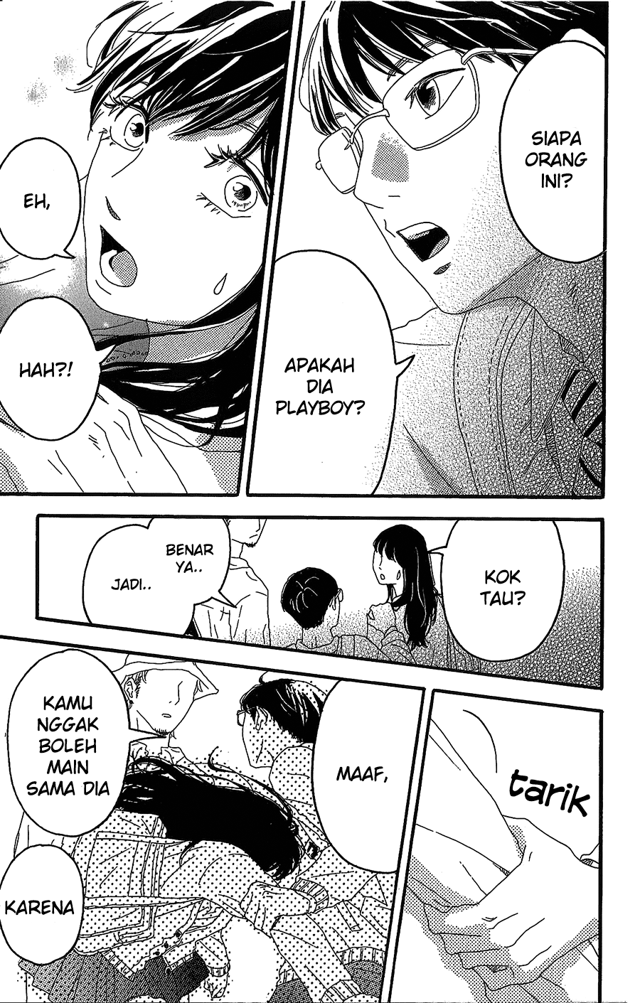 Machida-kun no Sekai Chapter 2 - halaman 30