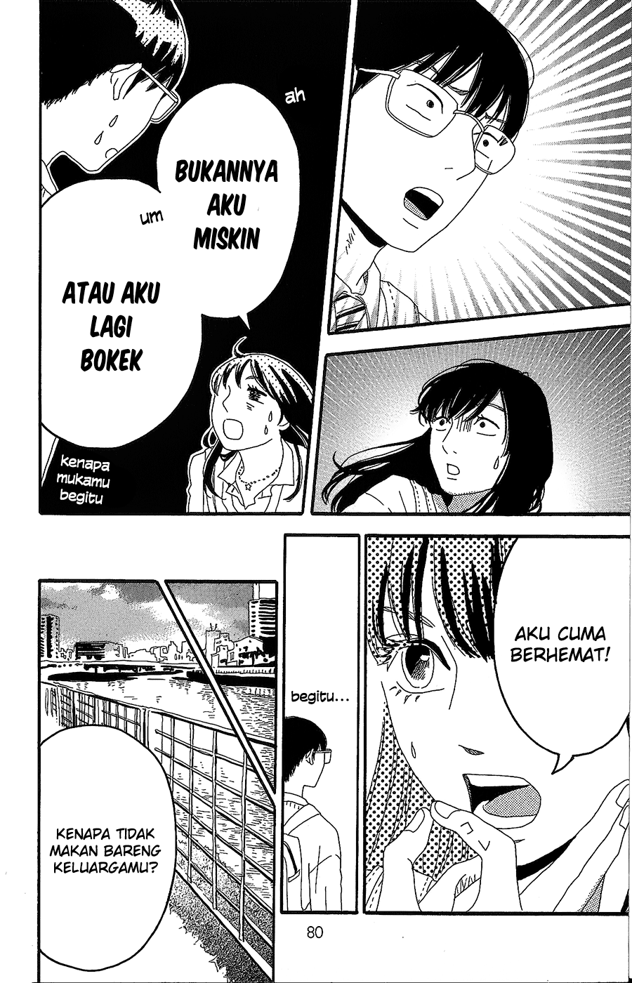 Machida-kun no Sekai Chapter 2 - halaman 35
