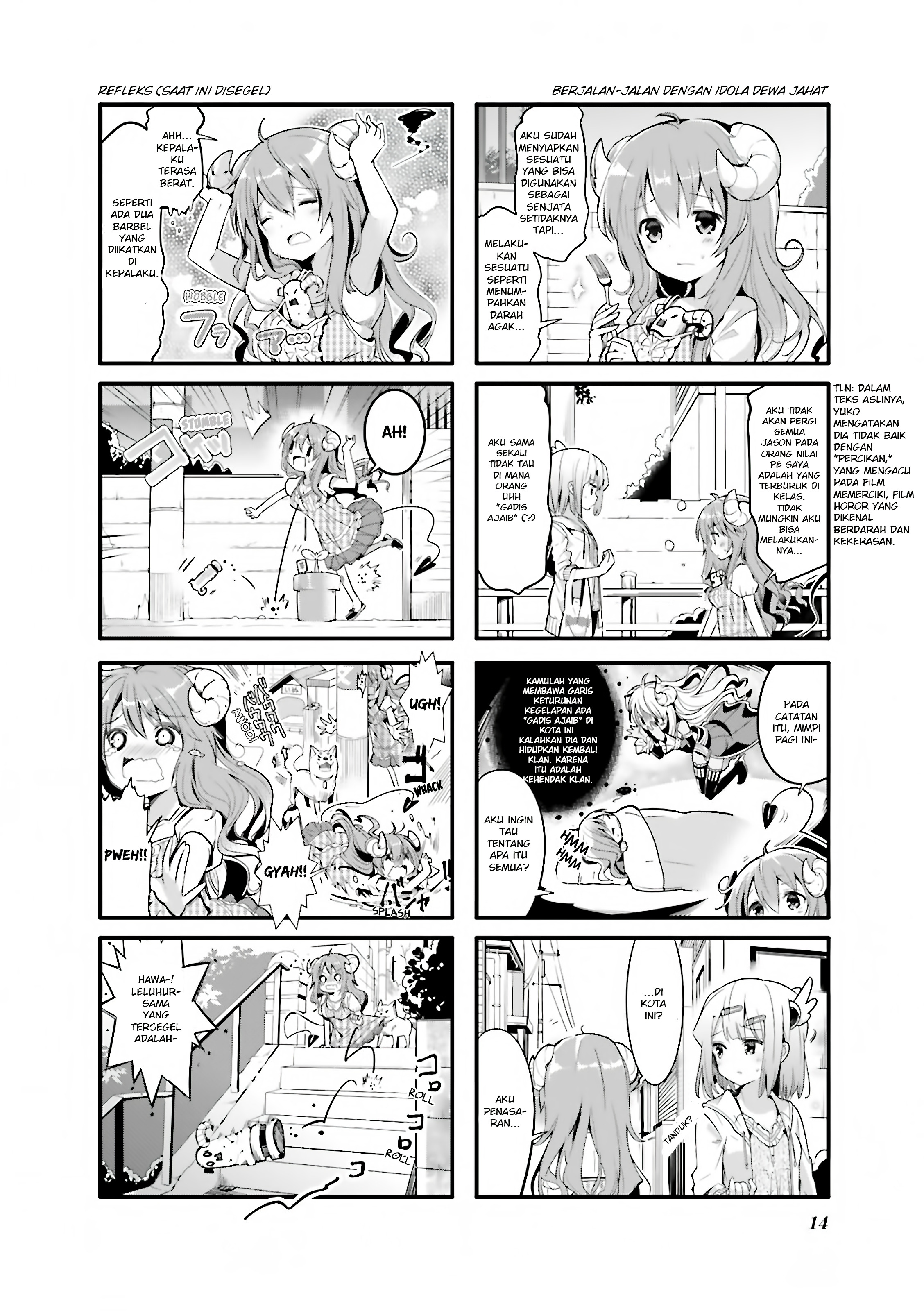 Machikado Mazoku Chapter 1 - halaman 6