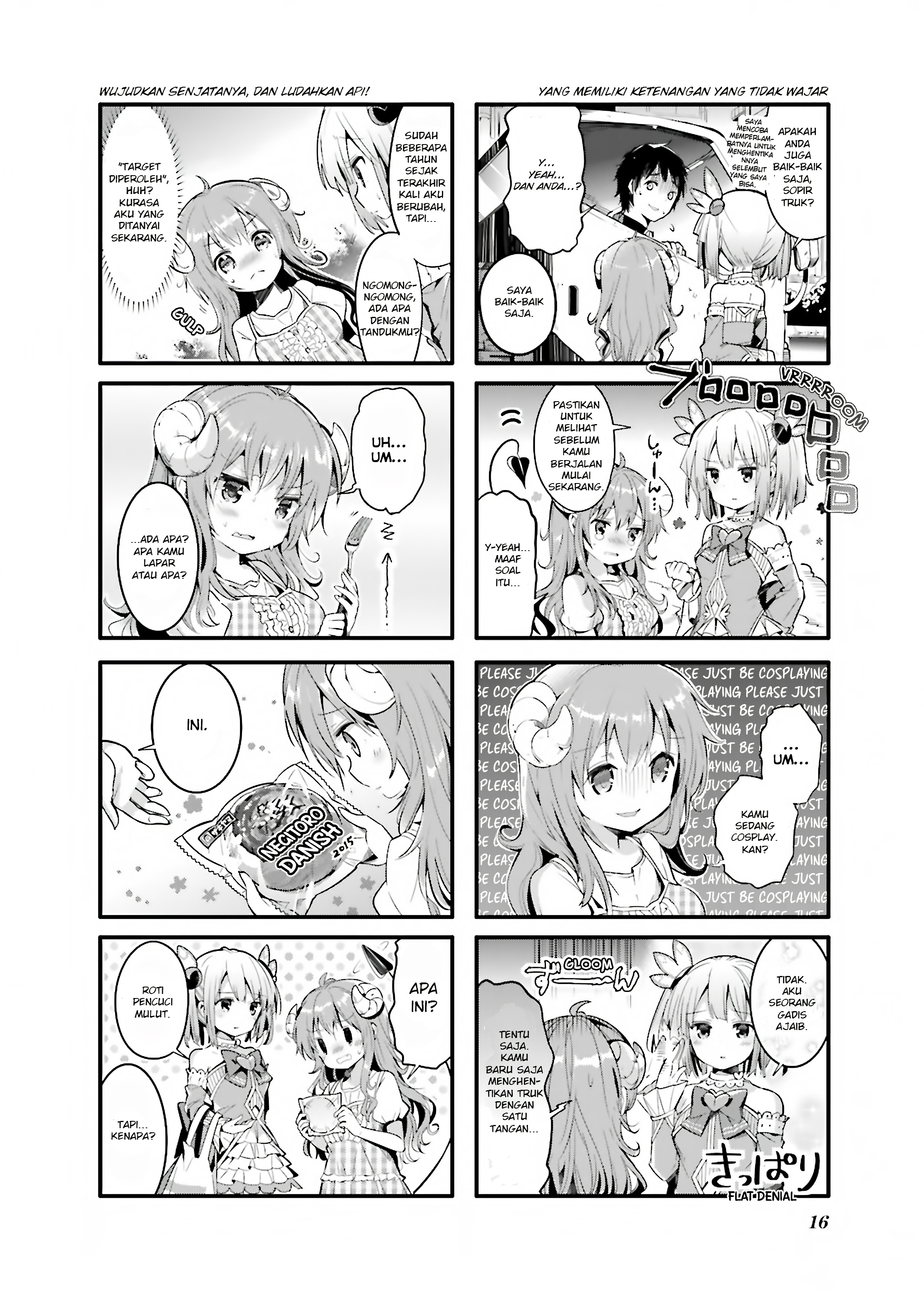 Machikado Mazoku Chapter 1 - halaman 8