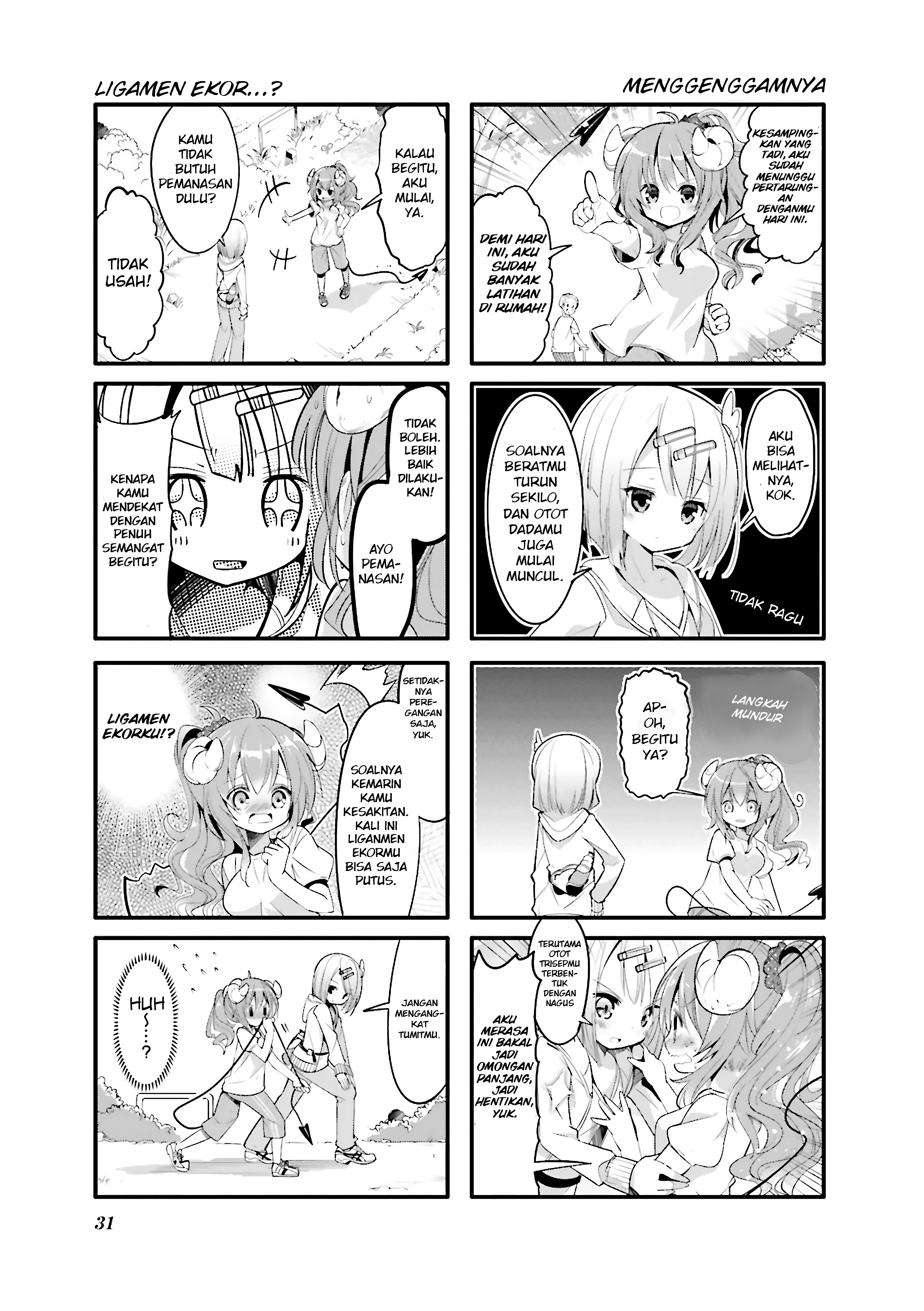 Machikado Mazoku Chapter 3 - halaman 5