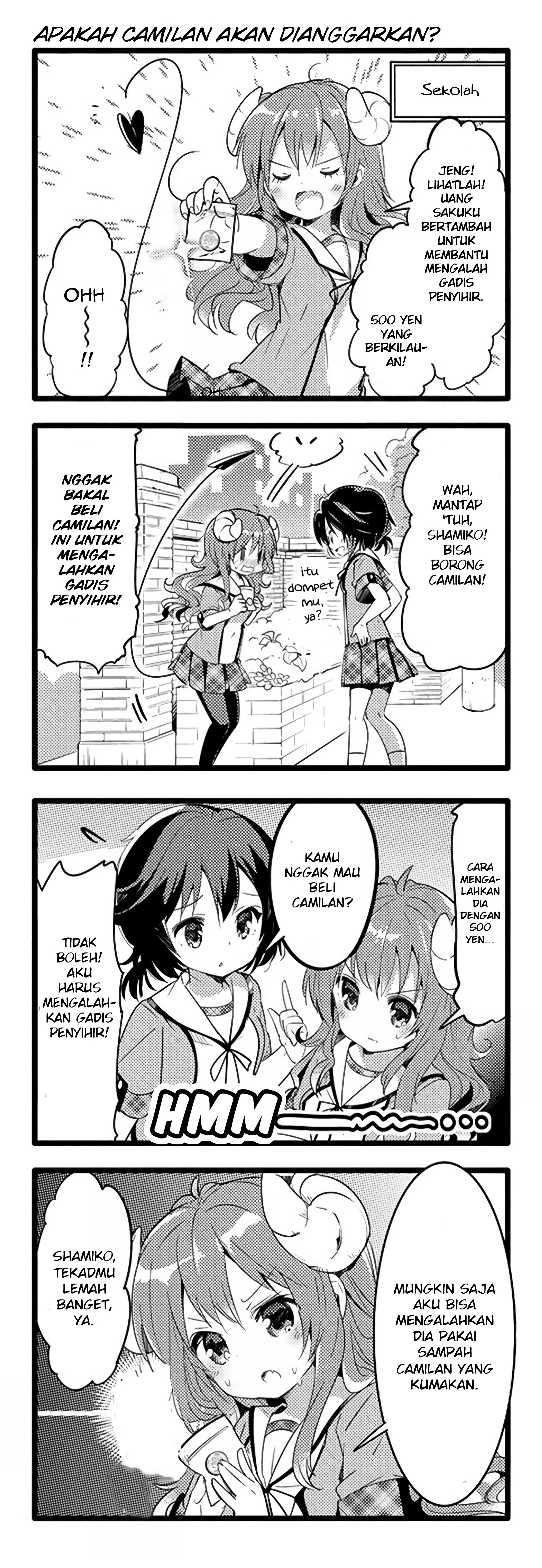 Machikado Mazoku Chapter 4 - halaman 4
