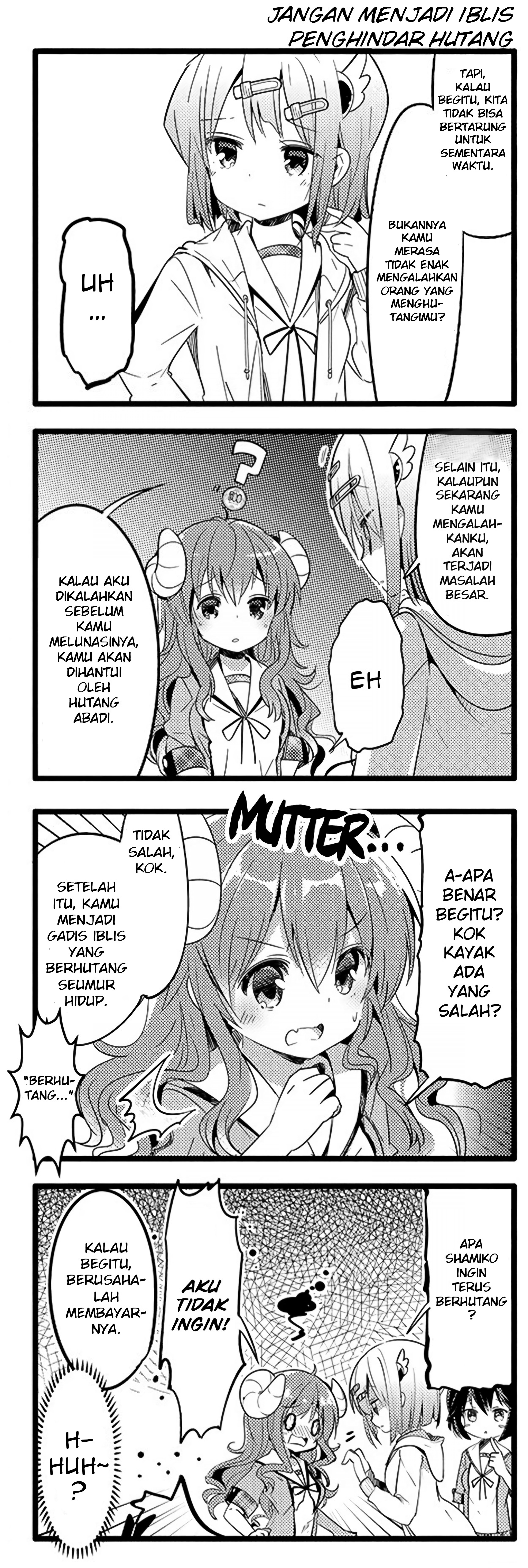 Machikado Mazoku Chapter 4 - halaman 7