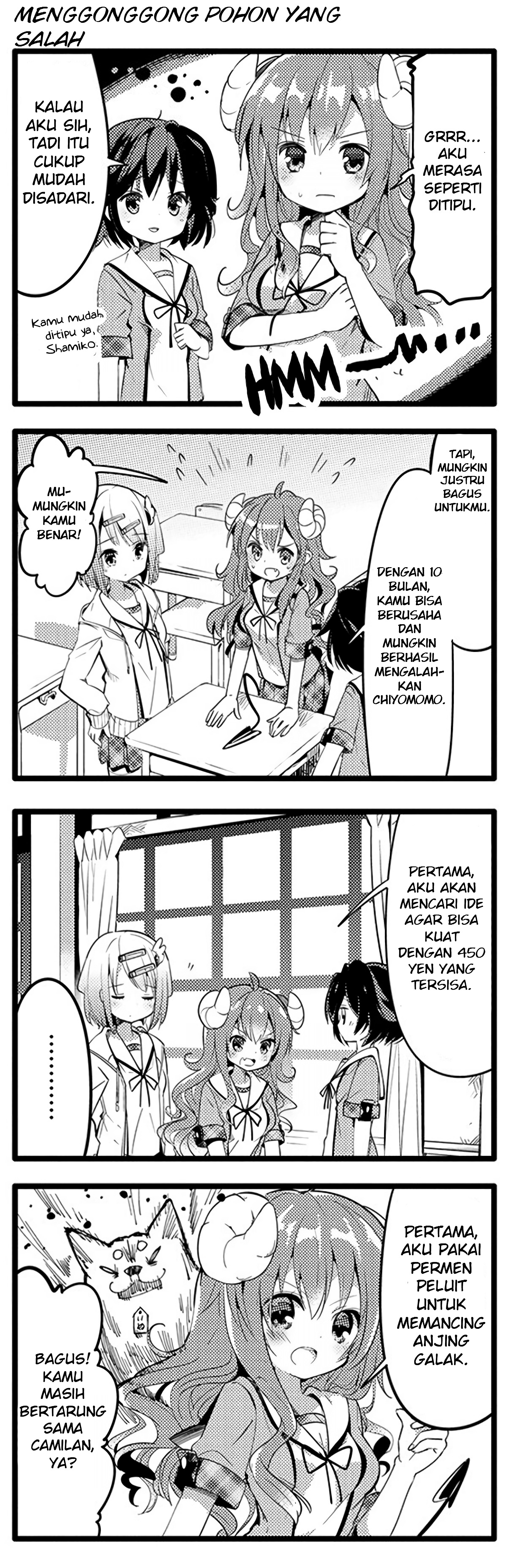 Machikado Mazoku Chapter 4 - halaman 8