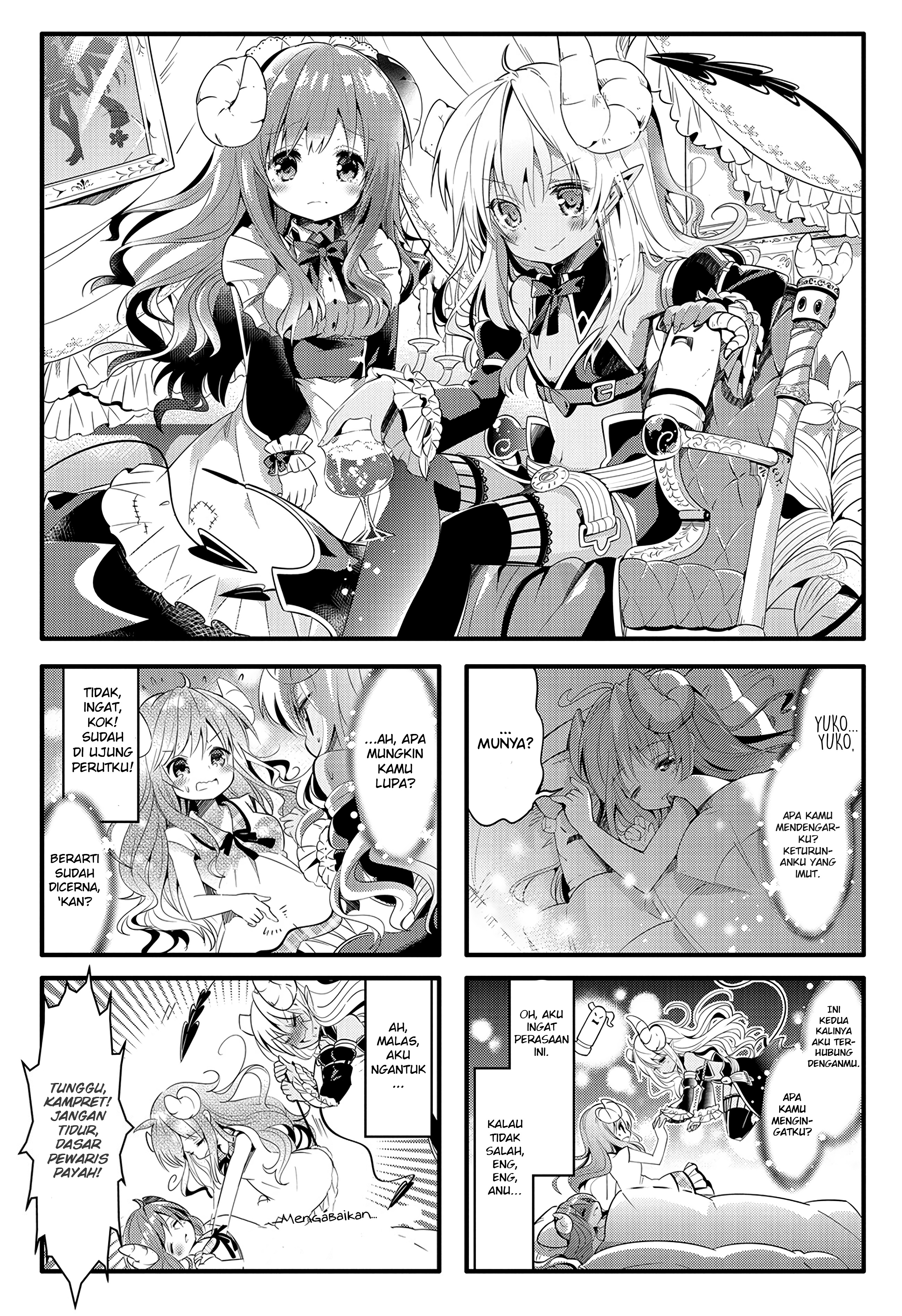 Machikado Mazoku Chapter 5 - halaman 1