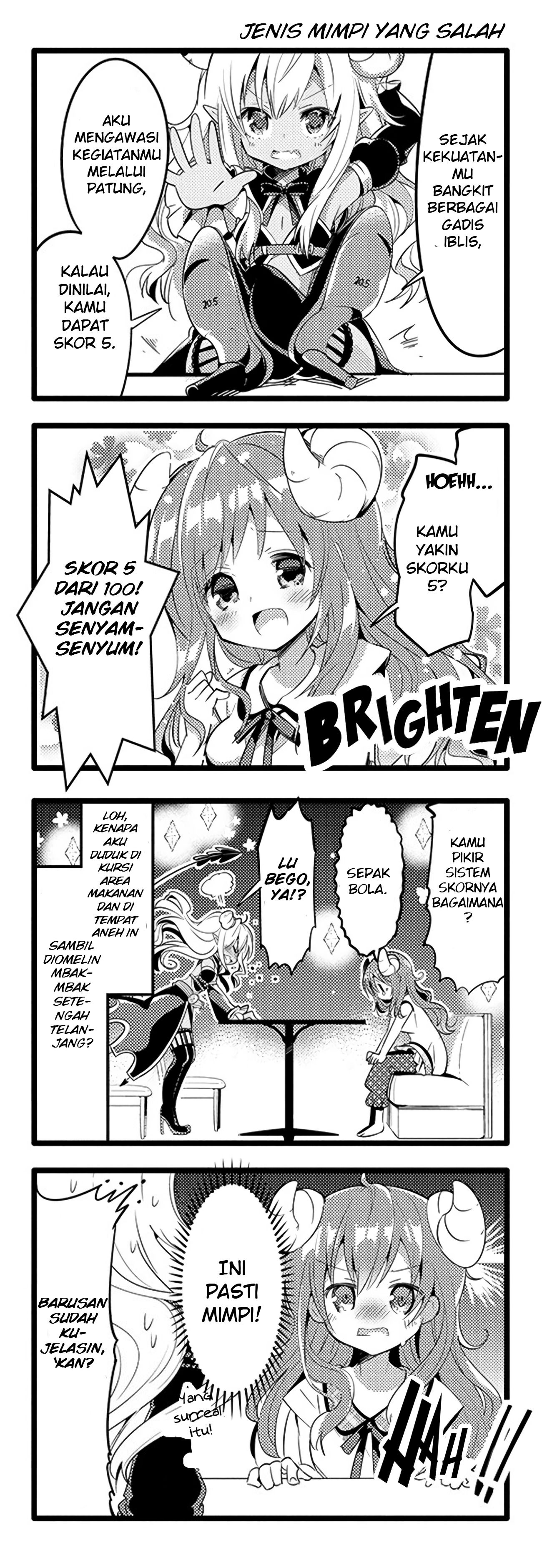 Machikado Mazoku Chapter 5 - halaman 4